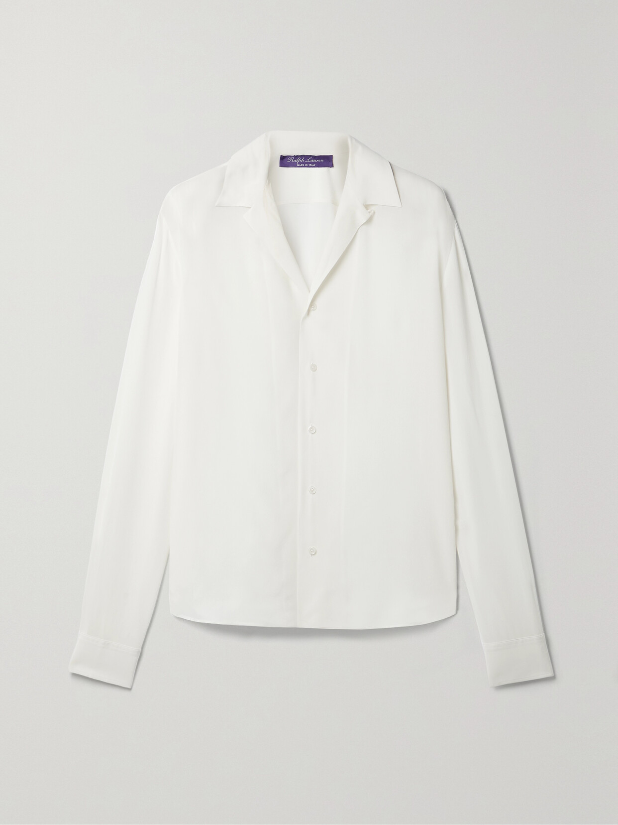 Ralph Lauren Collection - Darien Silk-georgette Shirt - Ecru