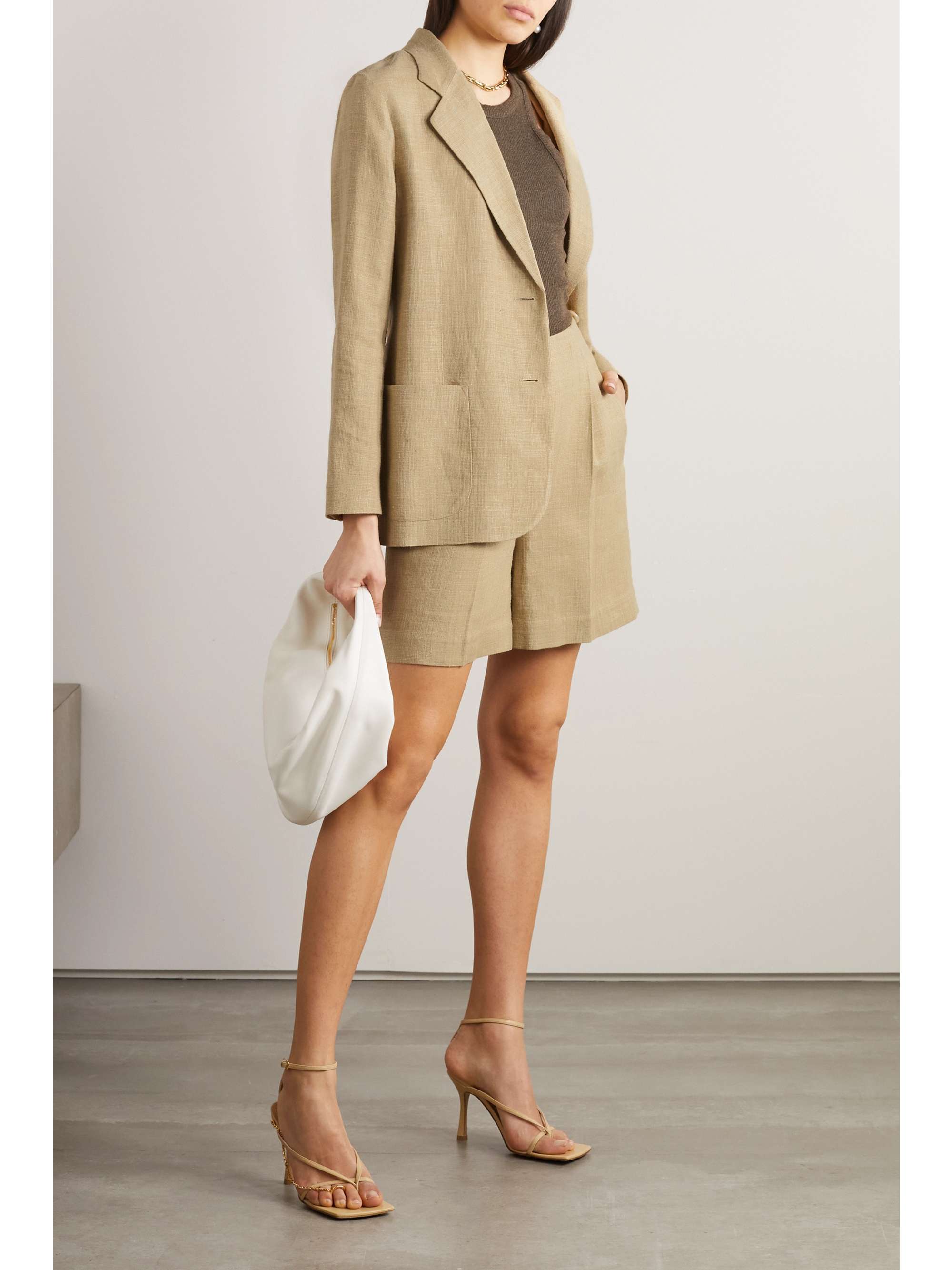 RALPH LAUREN COLLECTION Giuseppina checked tweed blazer