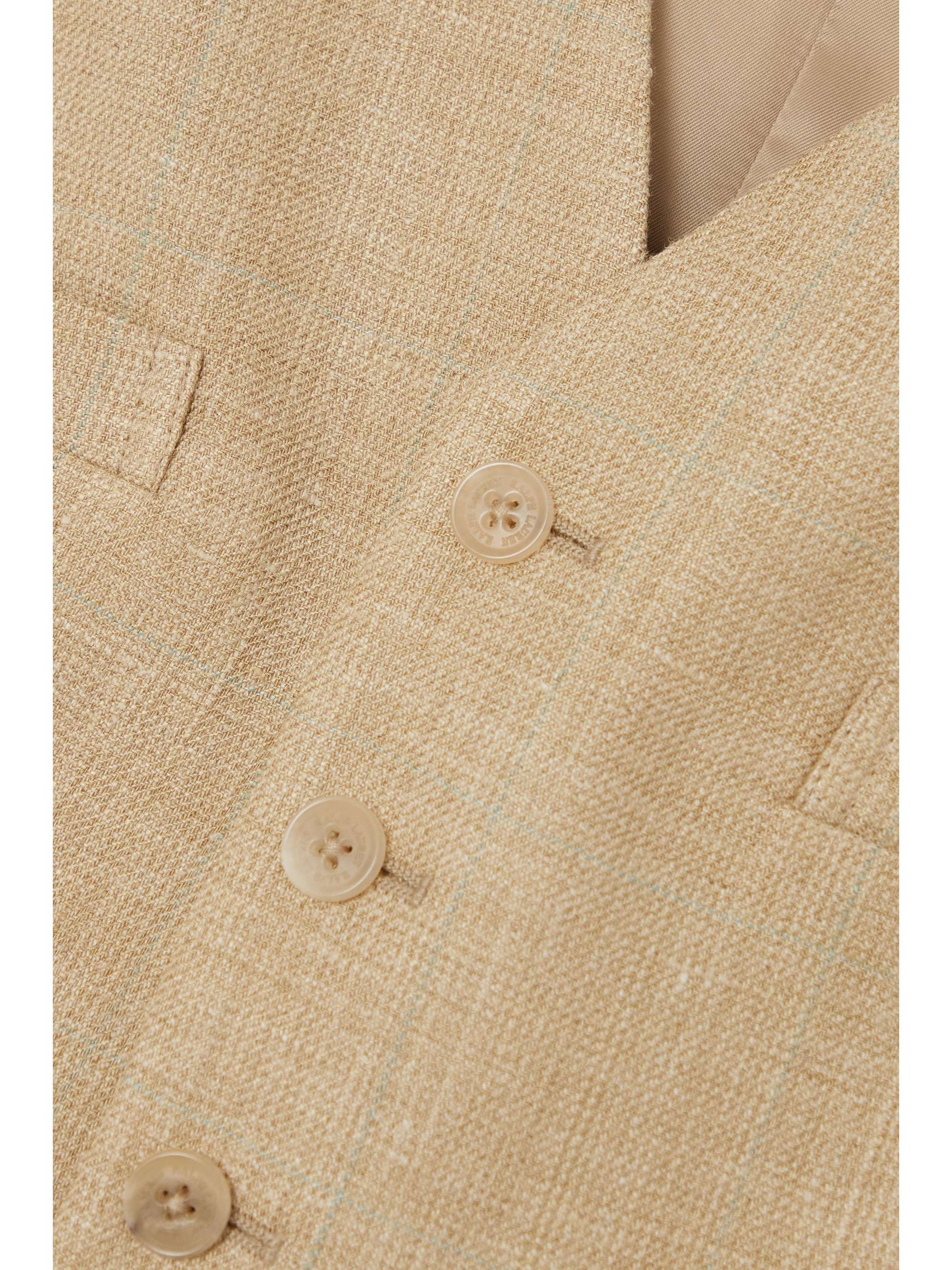 RALPH LAUREN COLLECTION Jaiden checked tweed vest