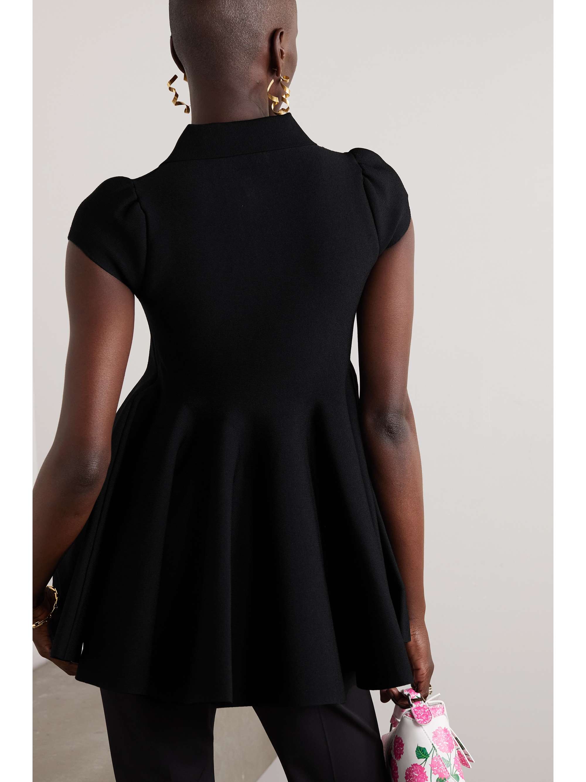 LOEWE Stretch-knit mini dress