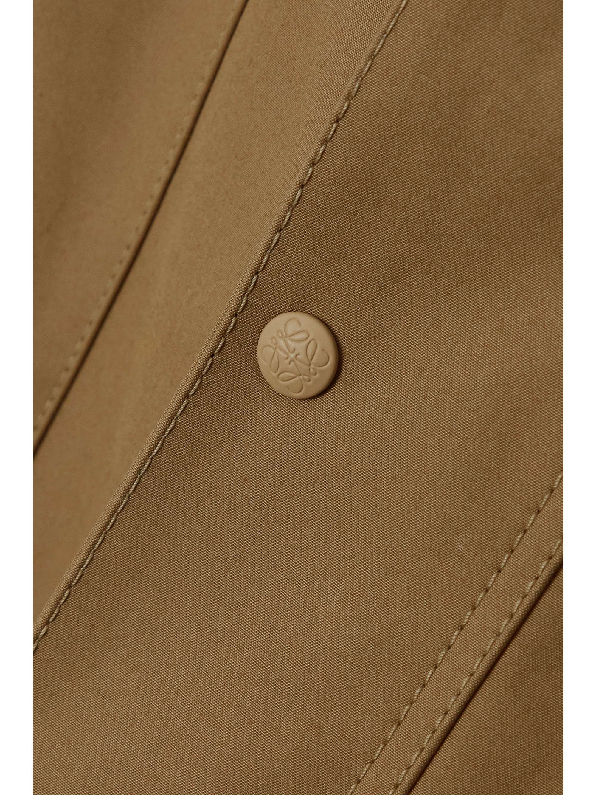 LOEWE Corduroy-trimmed cotton-canvas jacket