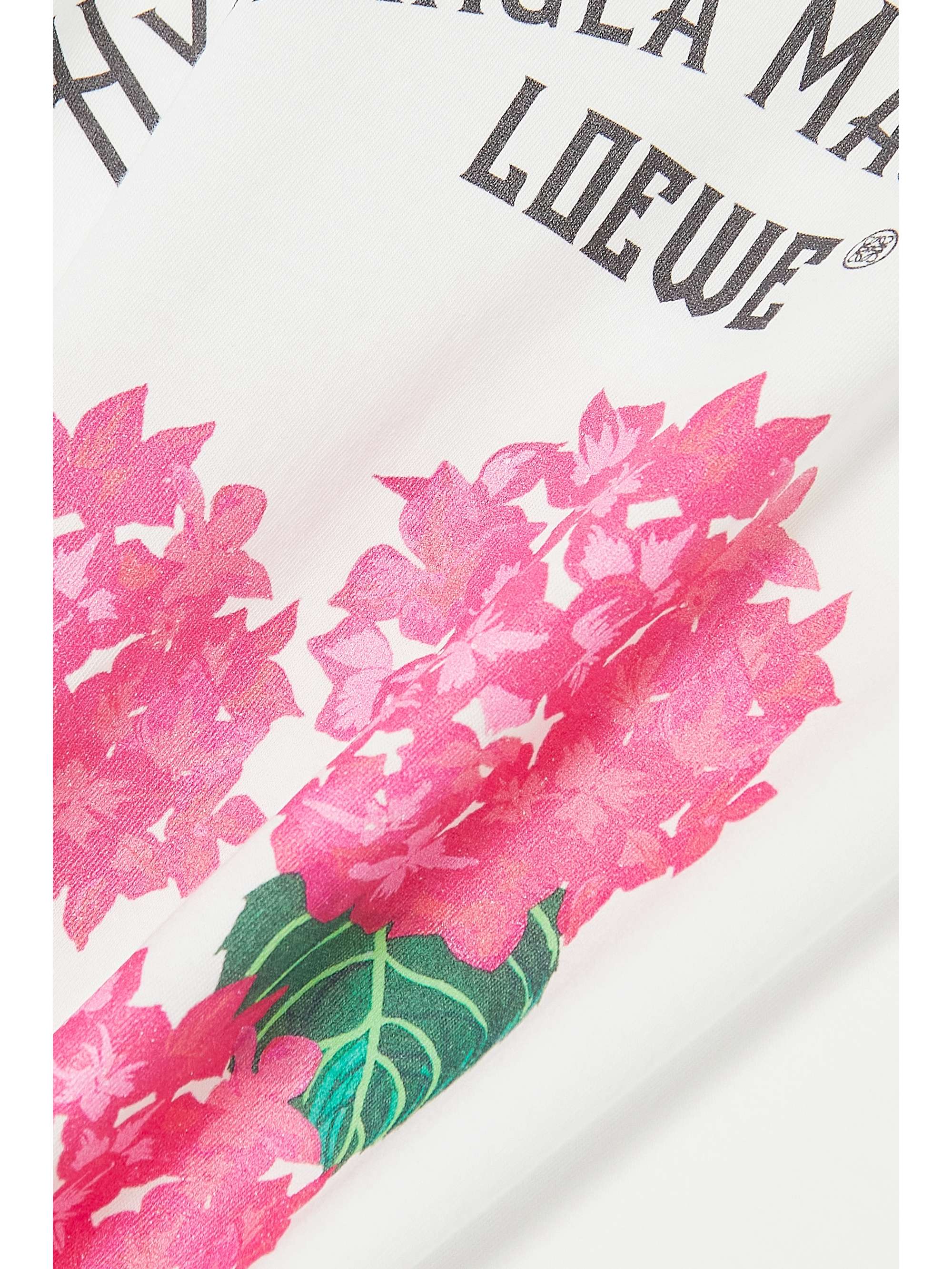 LOEWE Printed cotton-jersey T-shirt