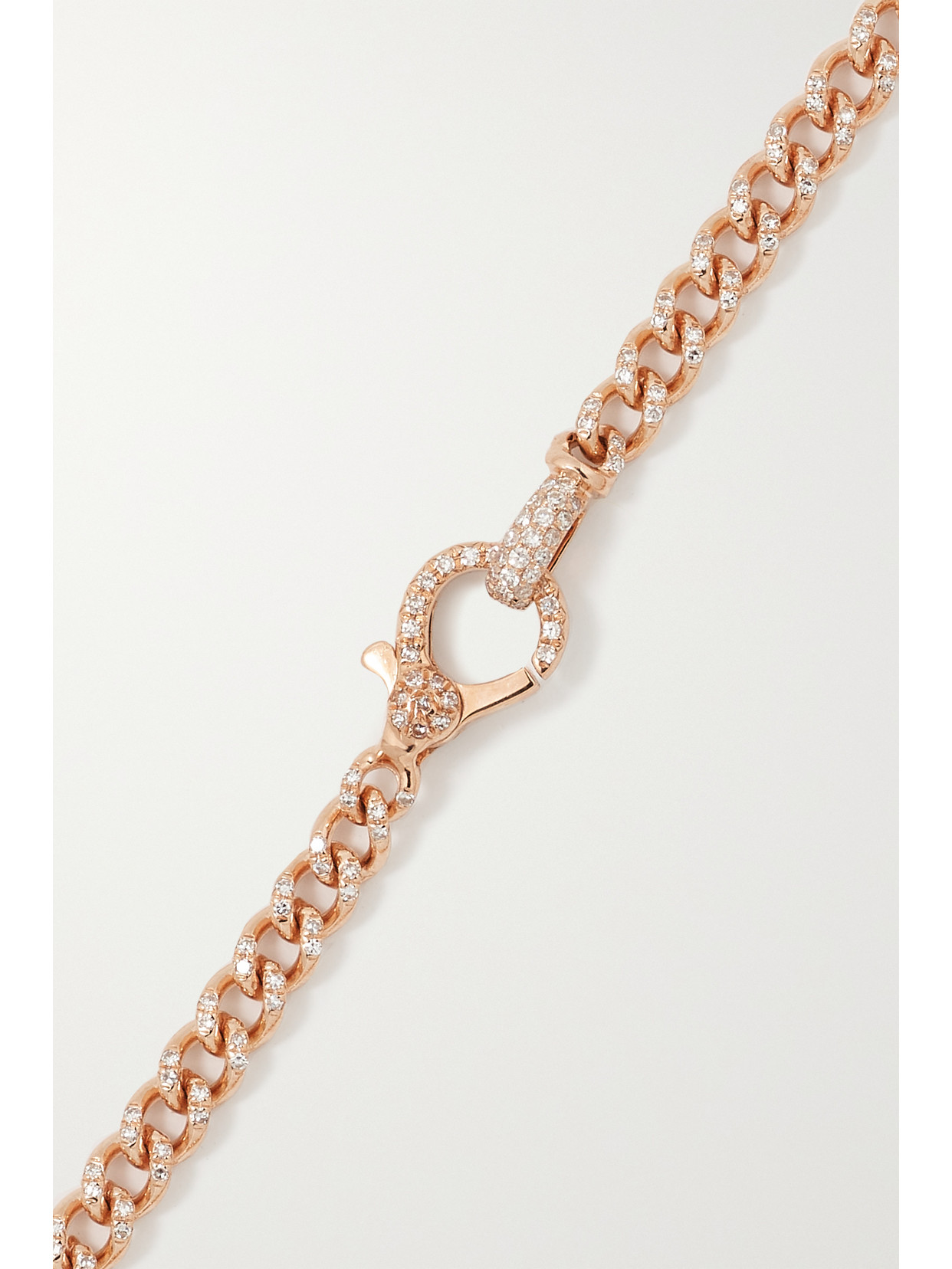Shay Baby 18-karat Rose Gold Diamond Bracelet In Rose Gold