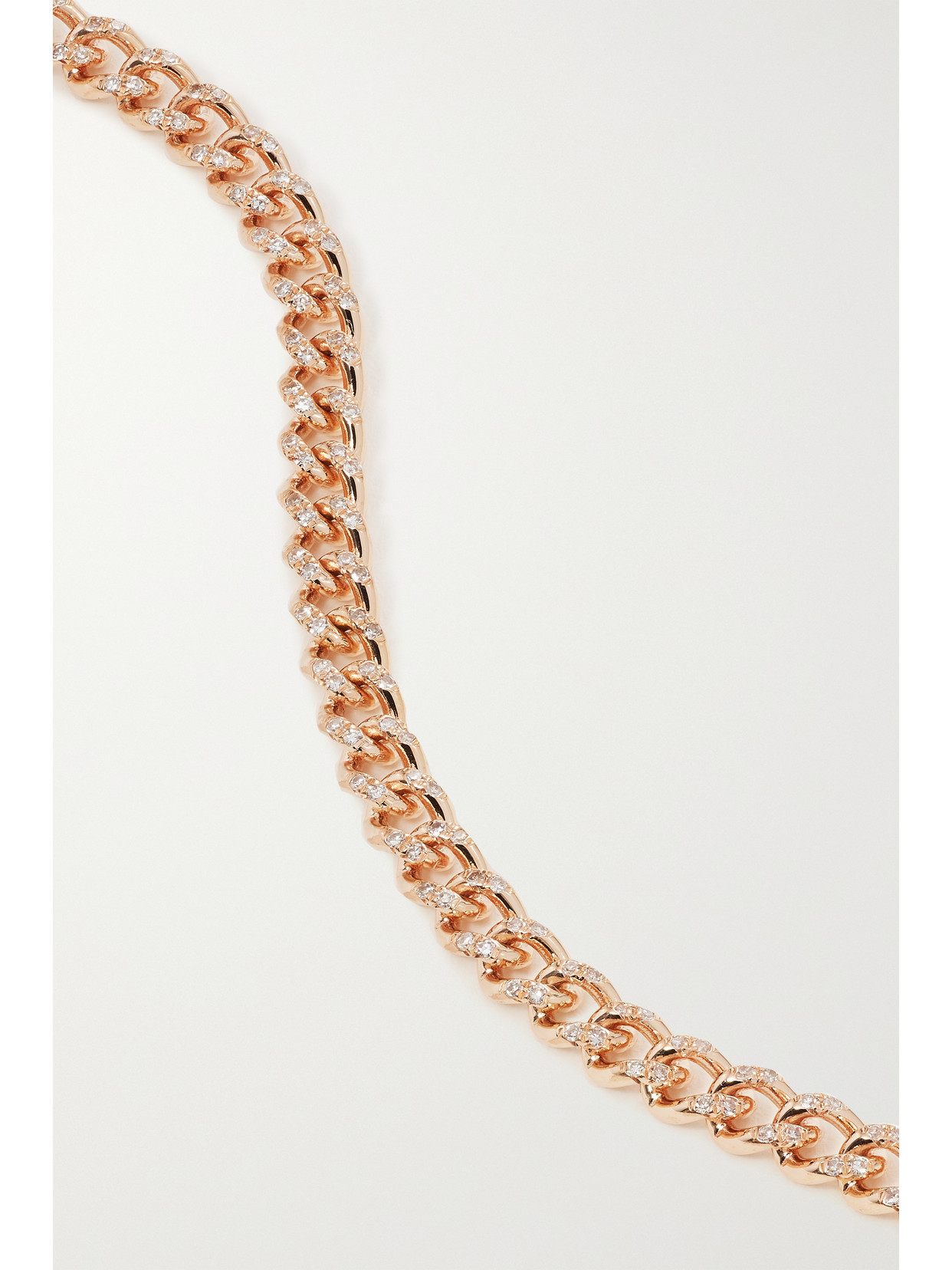 Shay Baby 18-karat Rose Gold Diamond Bracelet In Rose Gold