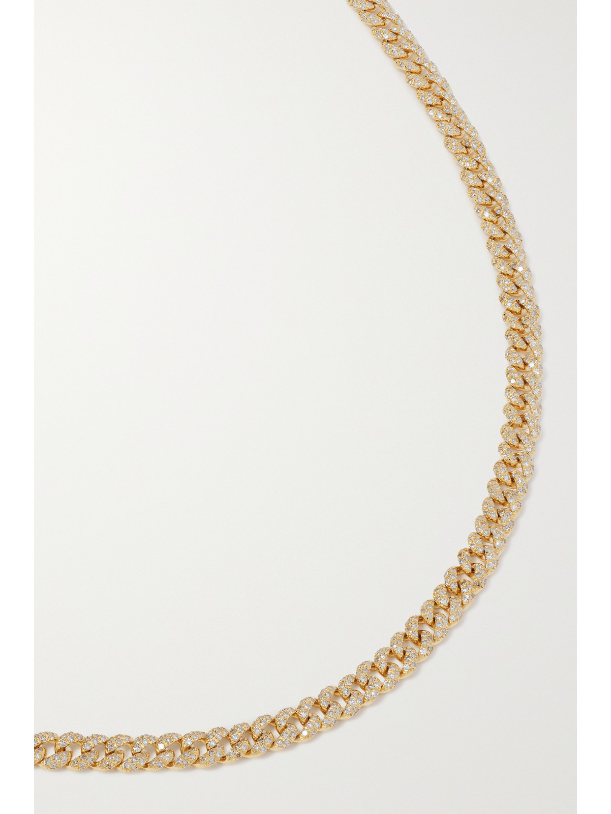 Shay Mini 18-karat Gold Diamond Choker In Gold