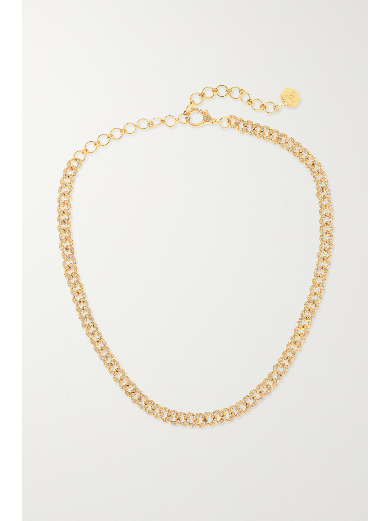 Shay Mini 18-karat Gold Diamond Choker