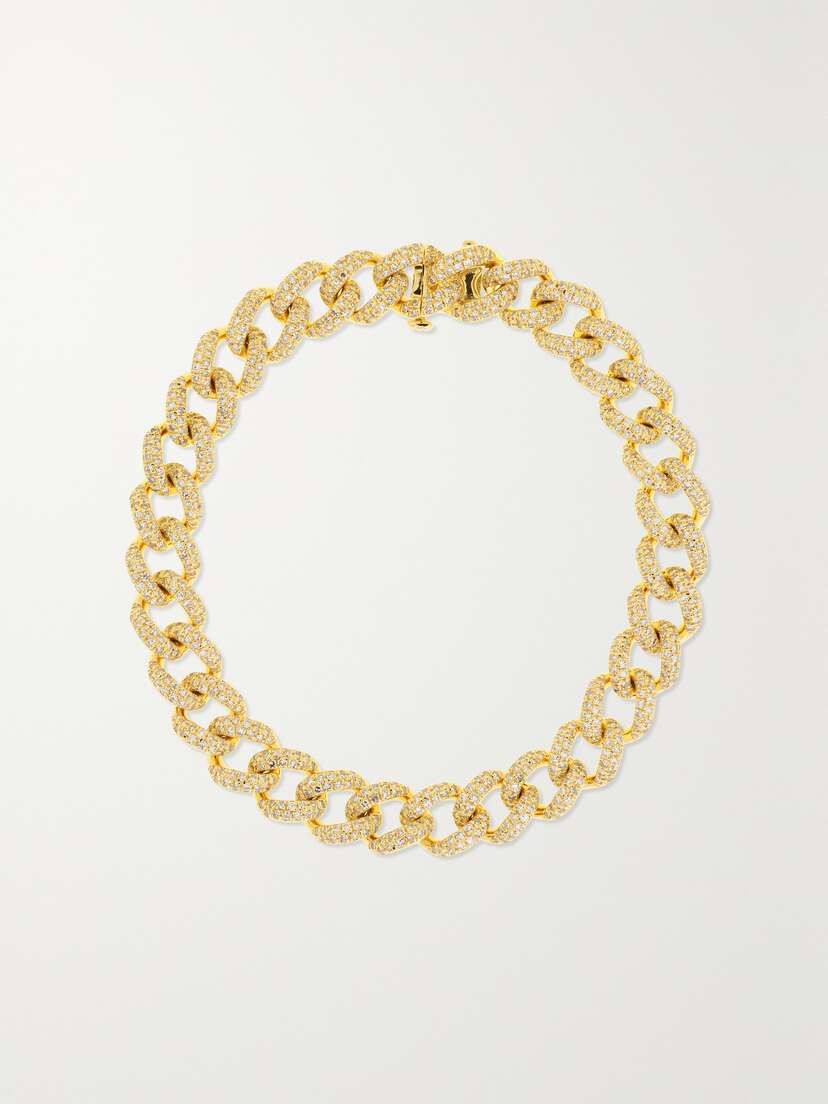 SHAY Essential 18-karat Gold Diamond Bracelet