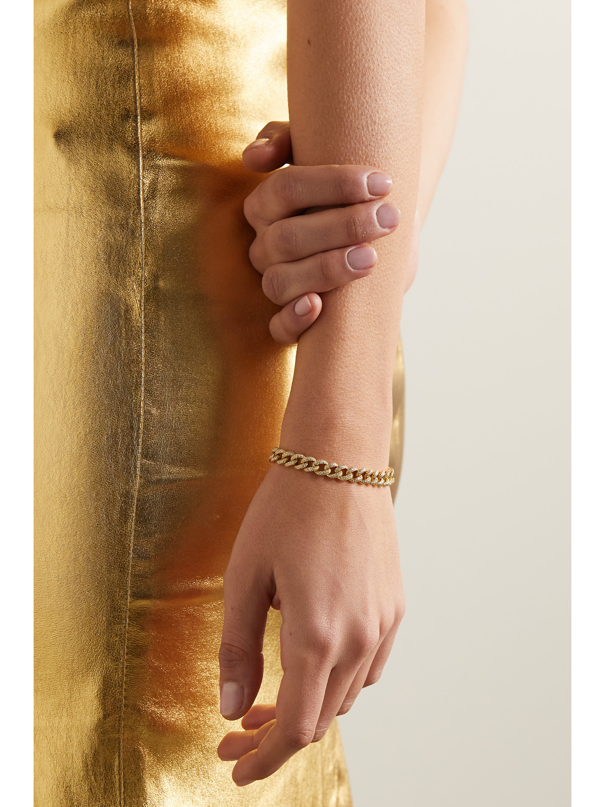 Shay Essential 18-karat Gold Diamond Bracelet In Gold