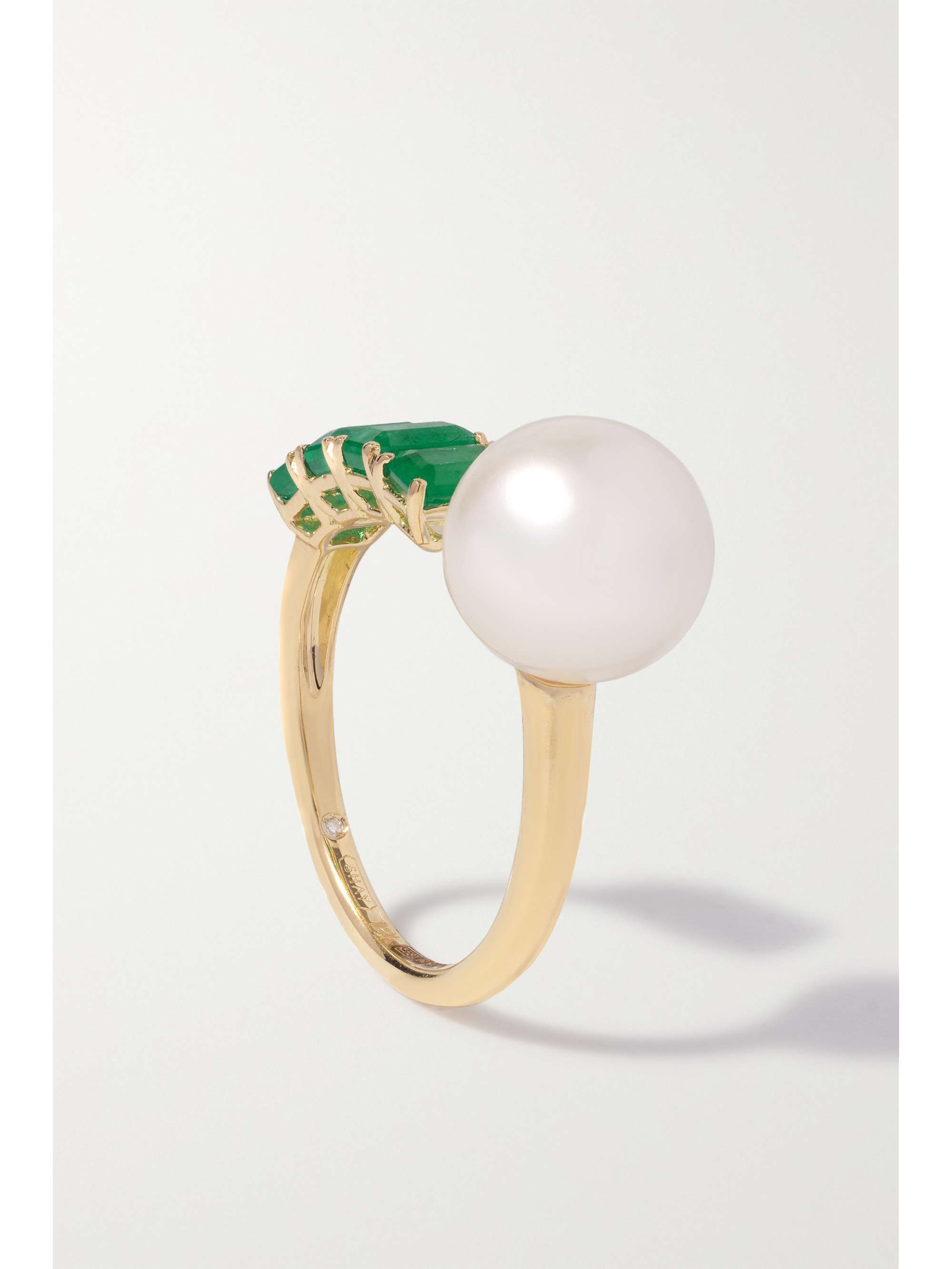 SHAY 18-karat gold multi-stone ring