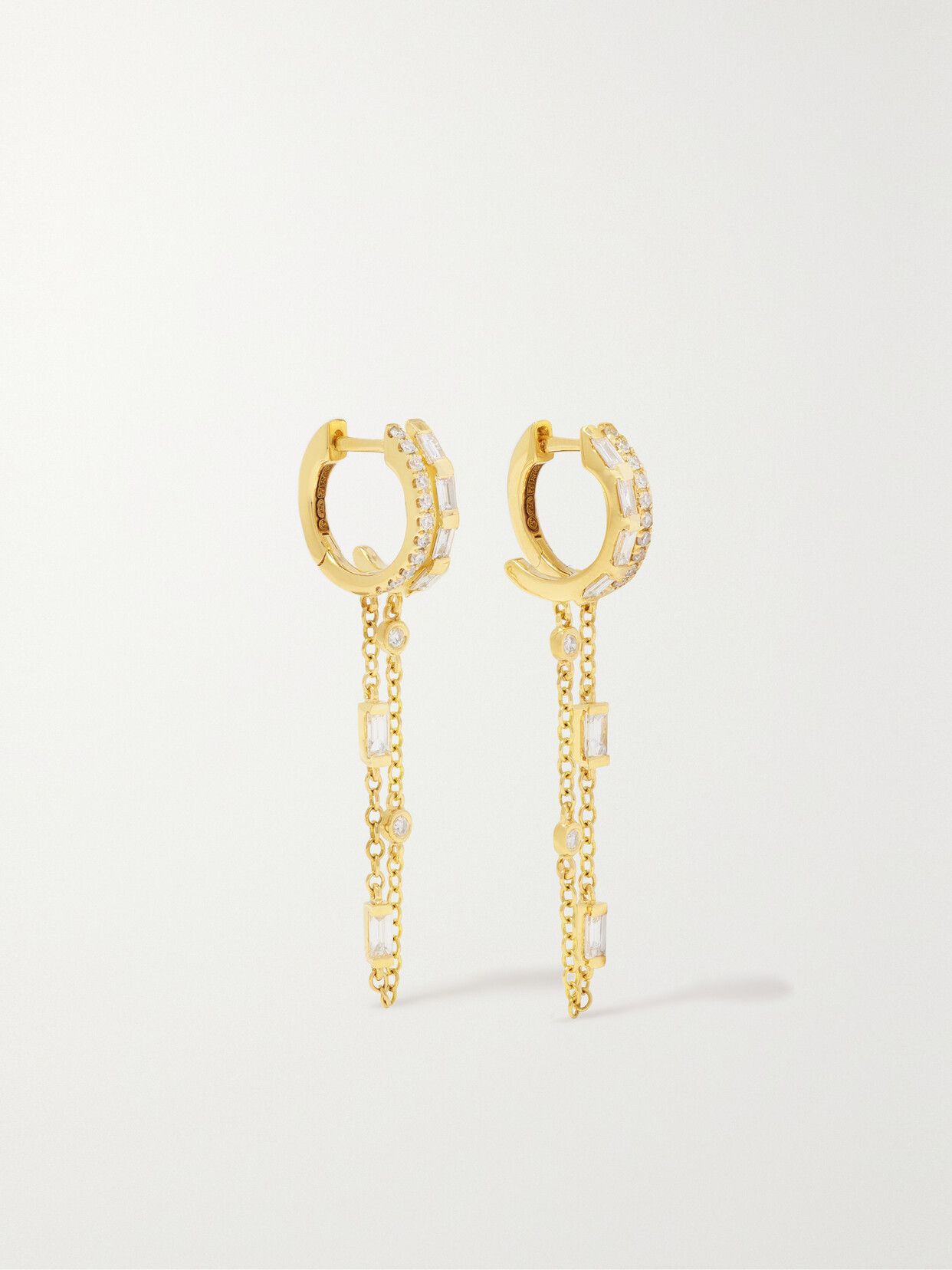 Shay 18-karat Gold Diamond Hoop Earrings
