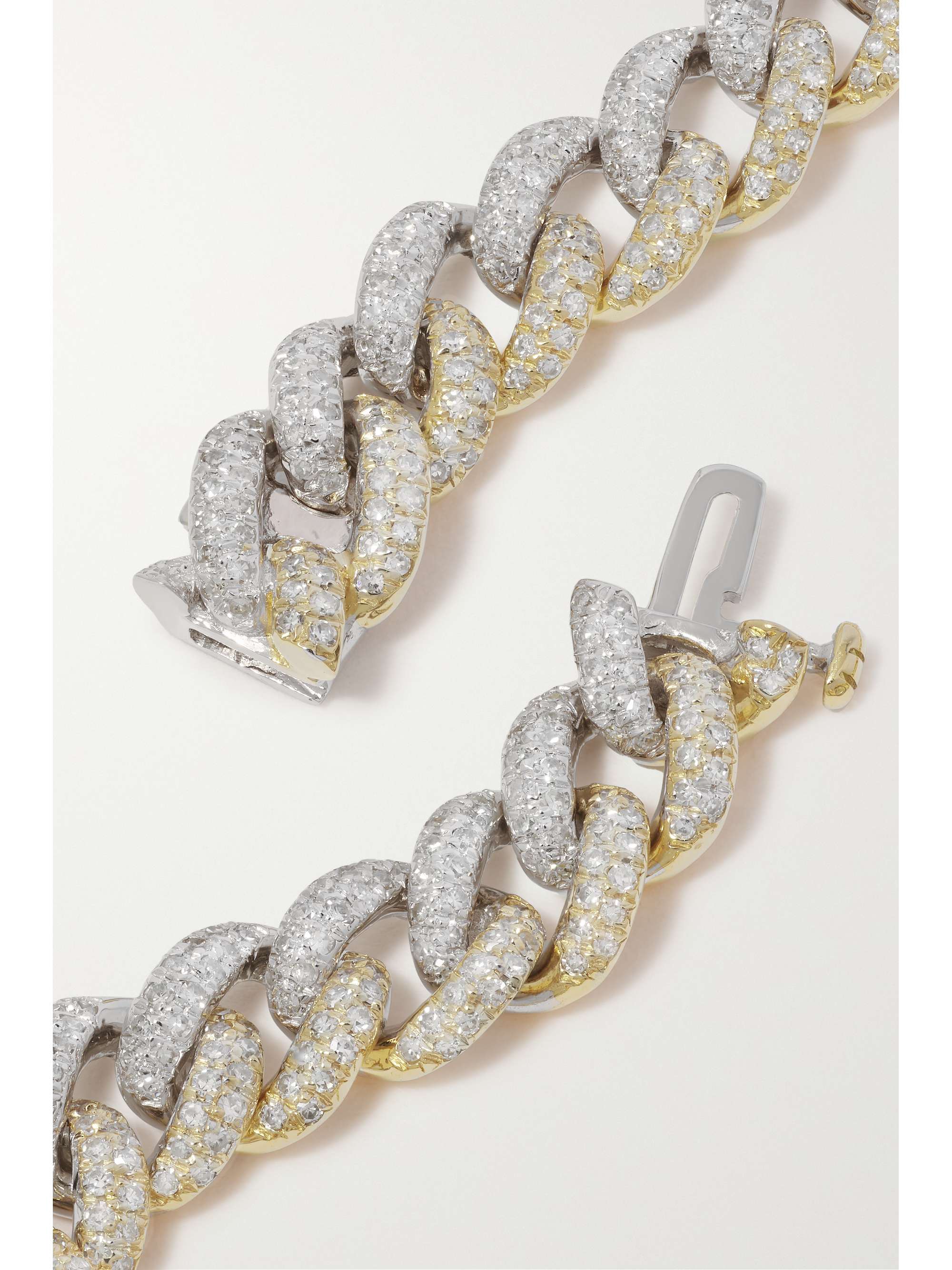 SHAY Essential 18-karat gold diamond bracelet