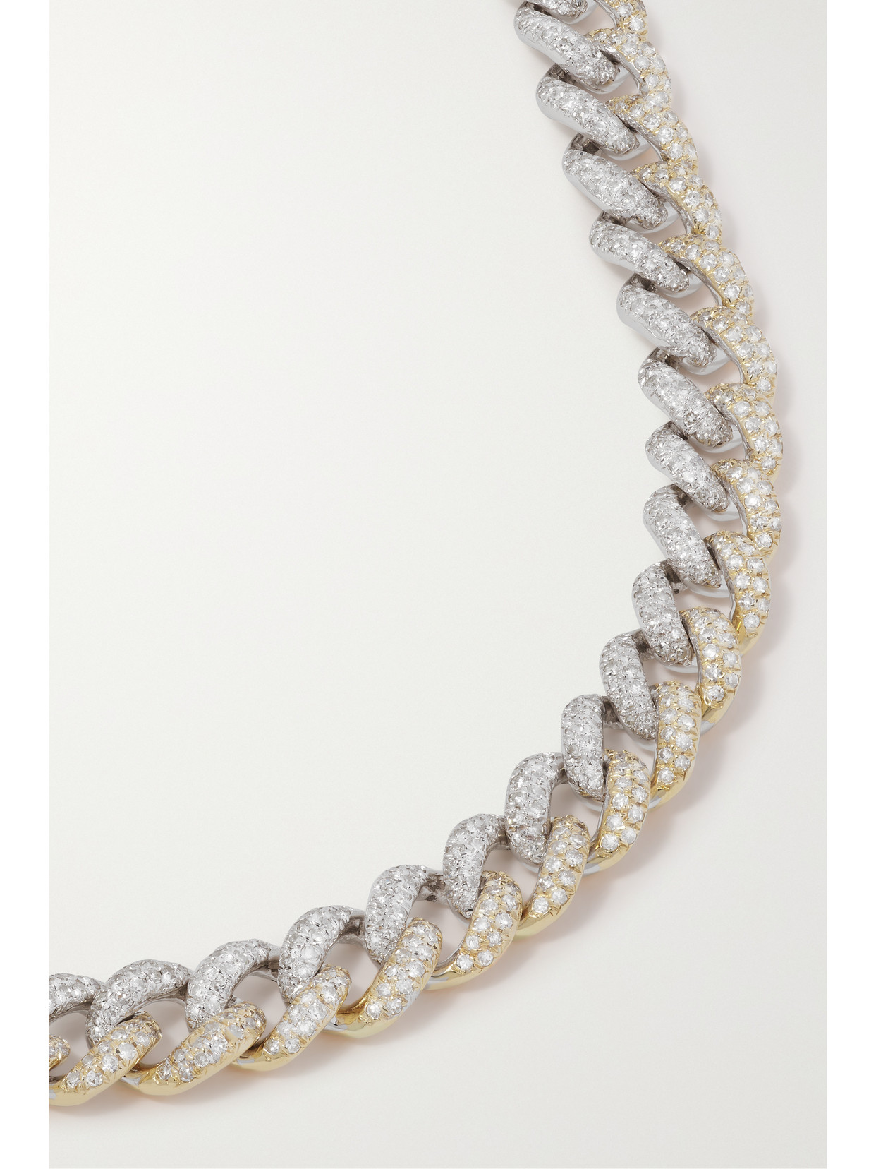 Shay Essential 18-karat Yellow And White Gold Diamond Bracelet In Gold