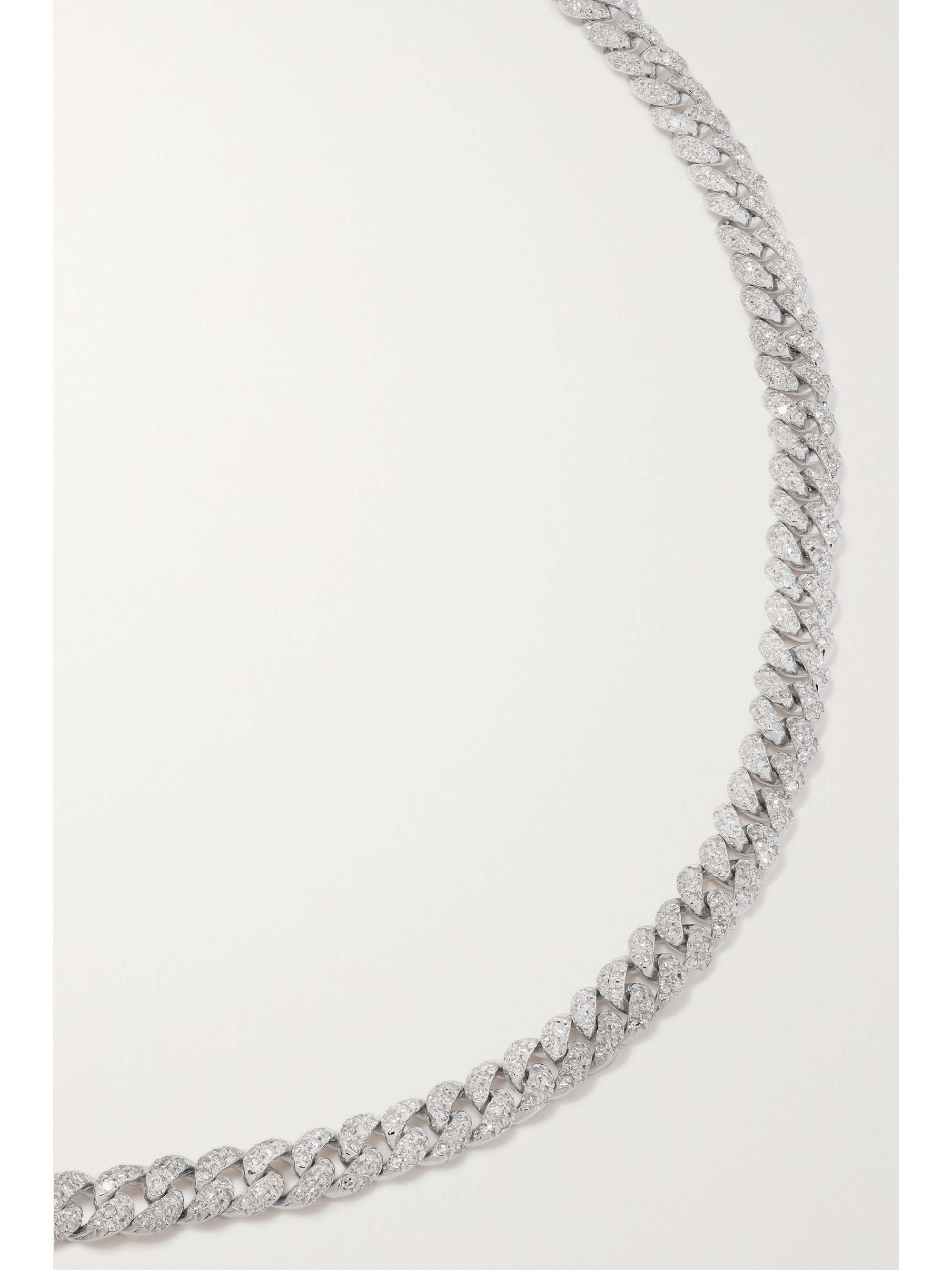 SHAY Mini 18-karat gold diamond choker