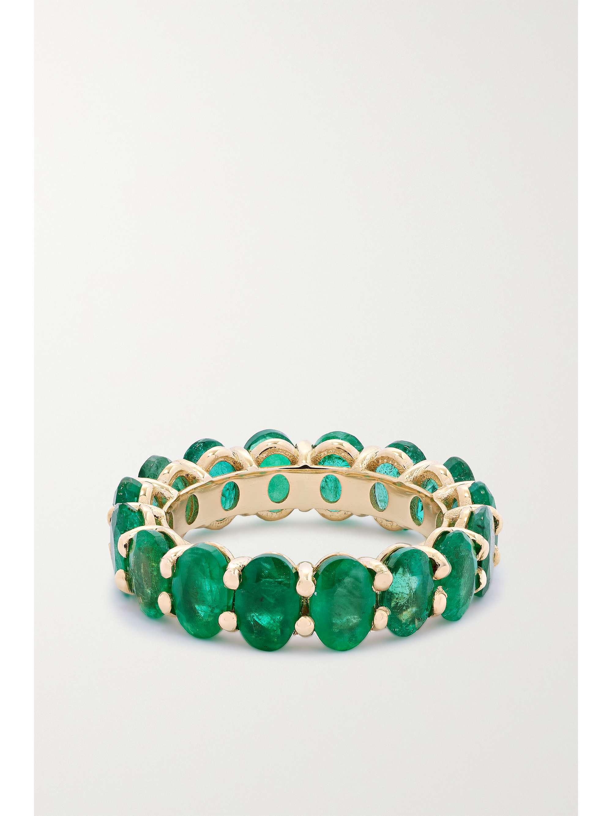 SHAY 18-karat gold emerald ring