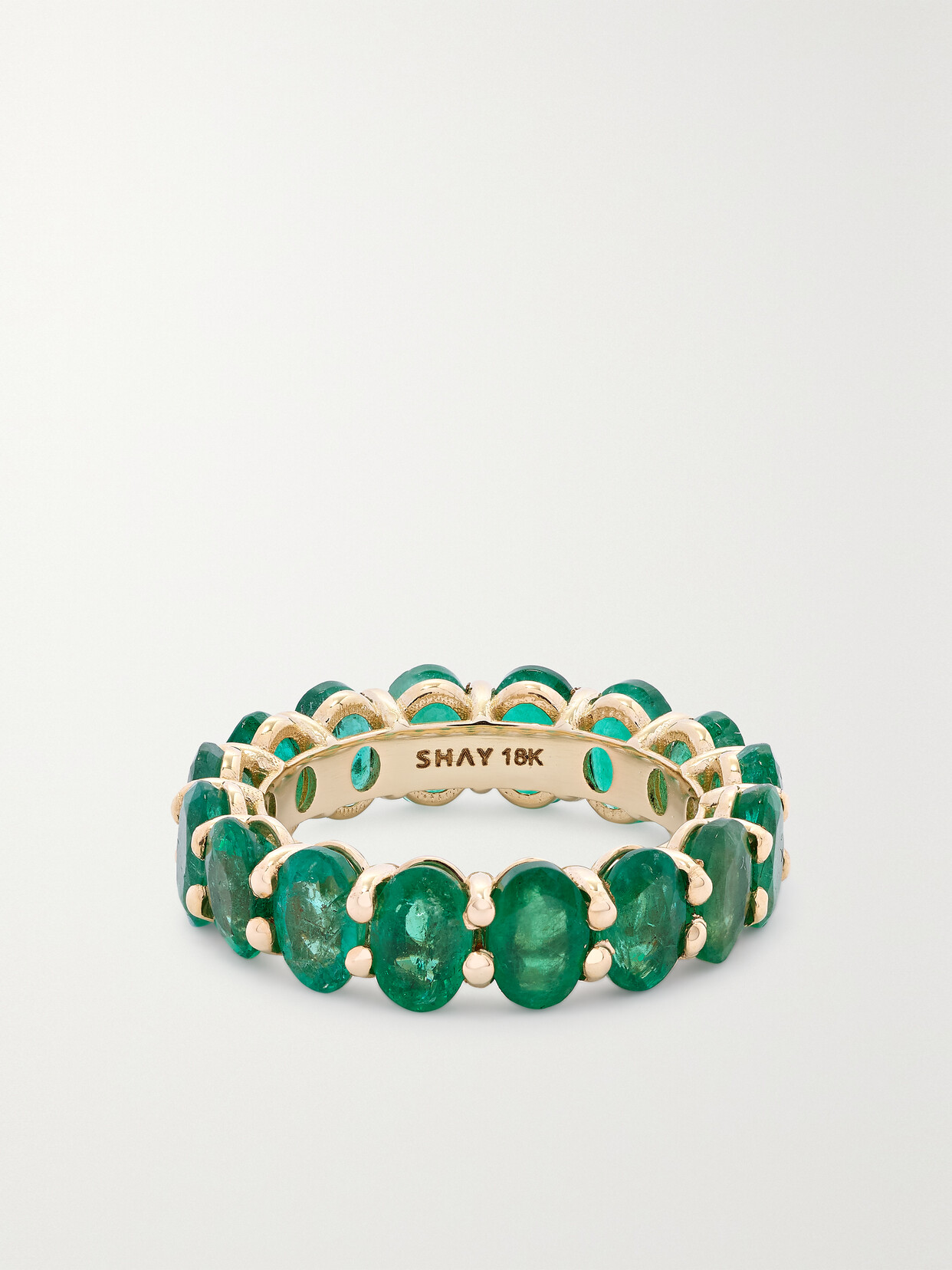 Shay 18-karat Gold Emerald Ring