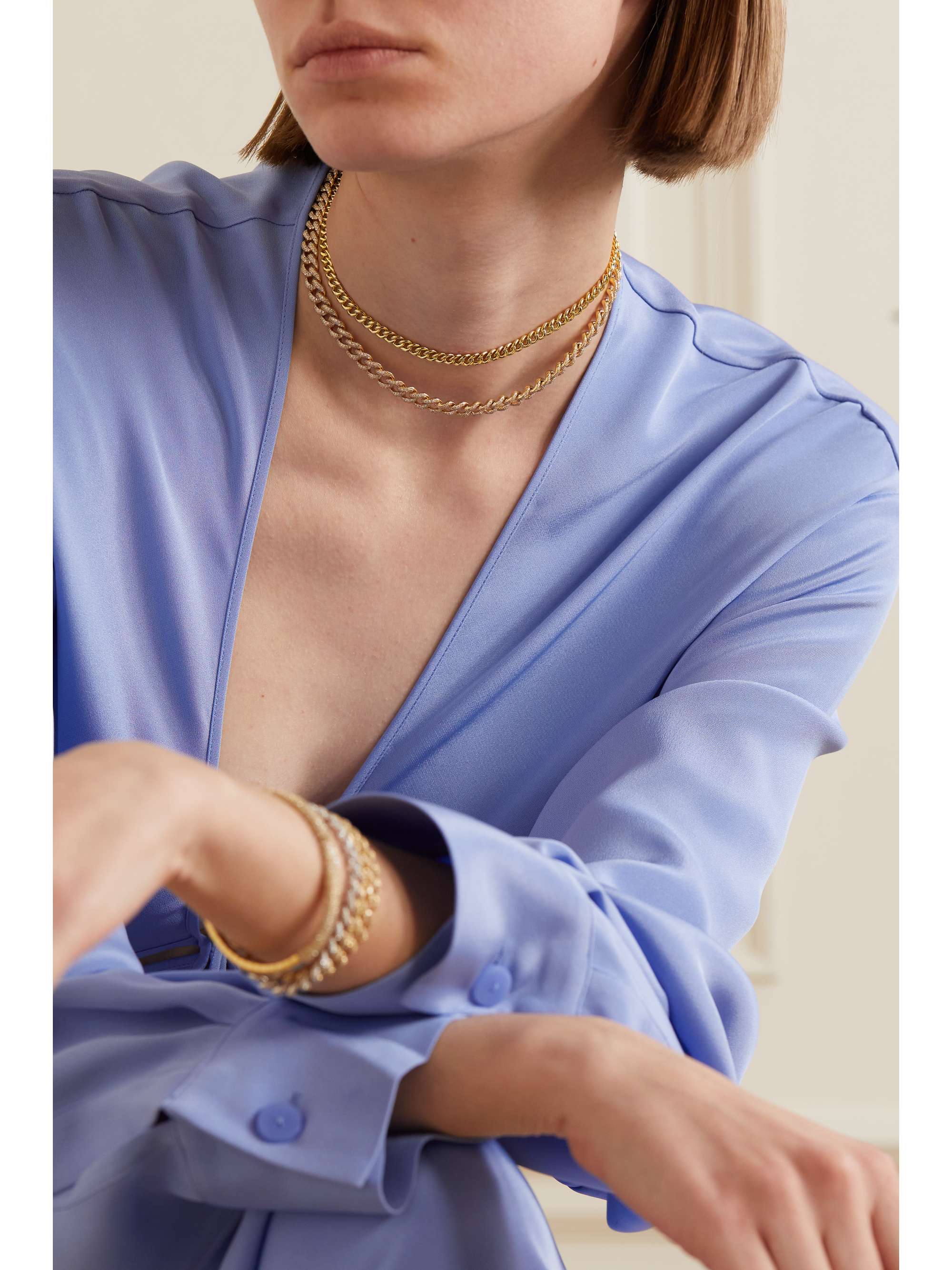 SHAY 18-karat gold necklace