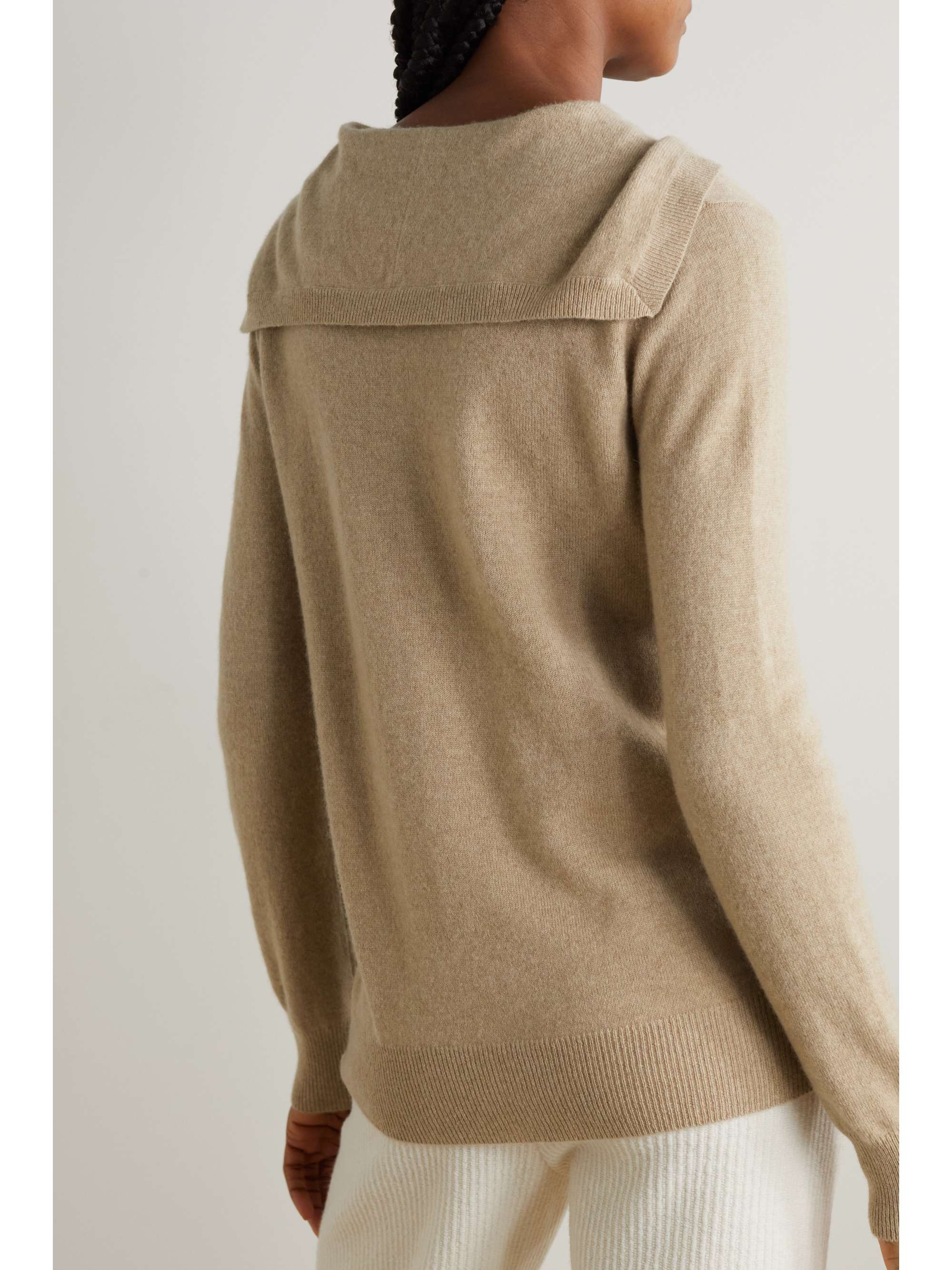 MADELEINE THOMPSON Jade hooded cashmere cardigan