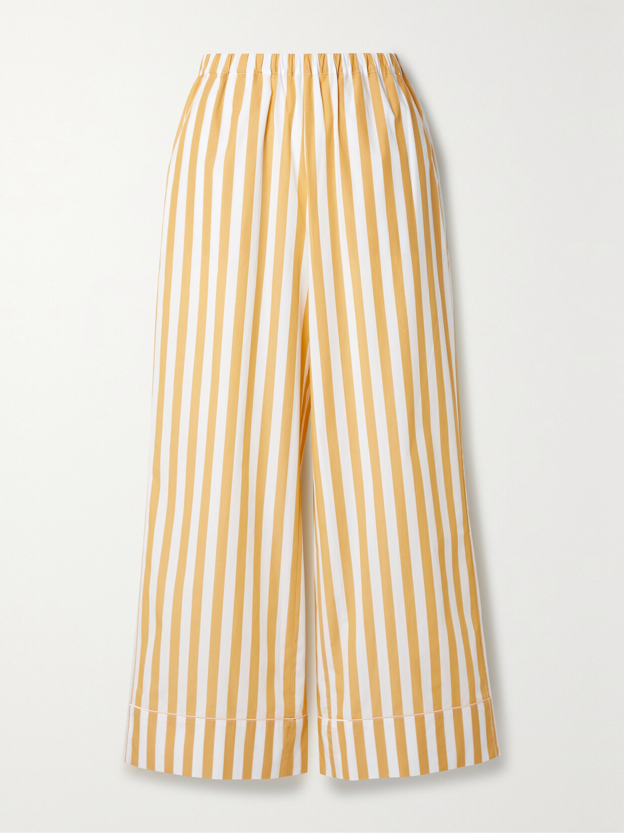 ERES VERANDA MARMELADE STRIPED COTTON-POPLIN PAJAMA PANTS