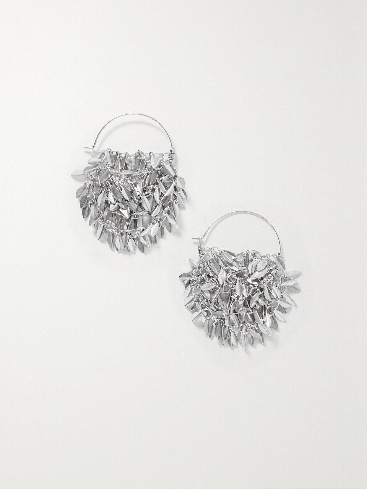 Isabel Marant - Silver-tone Hoop Earrings - One size