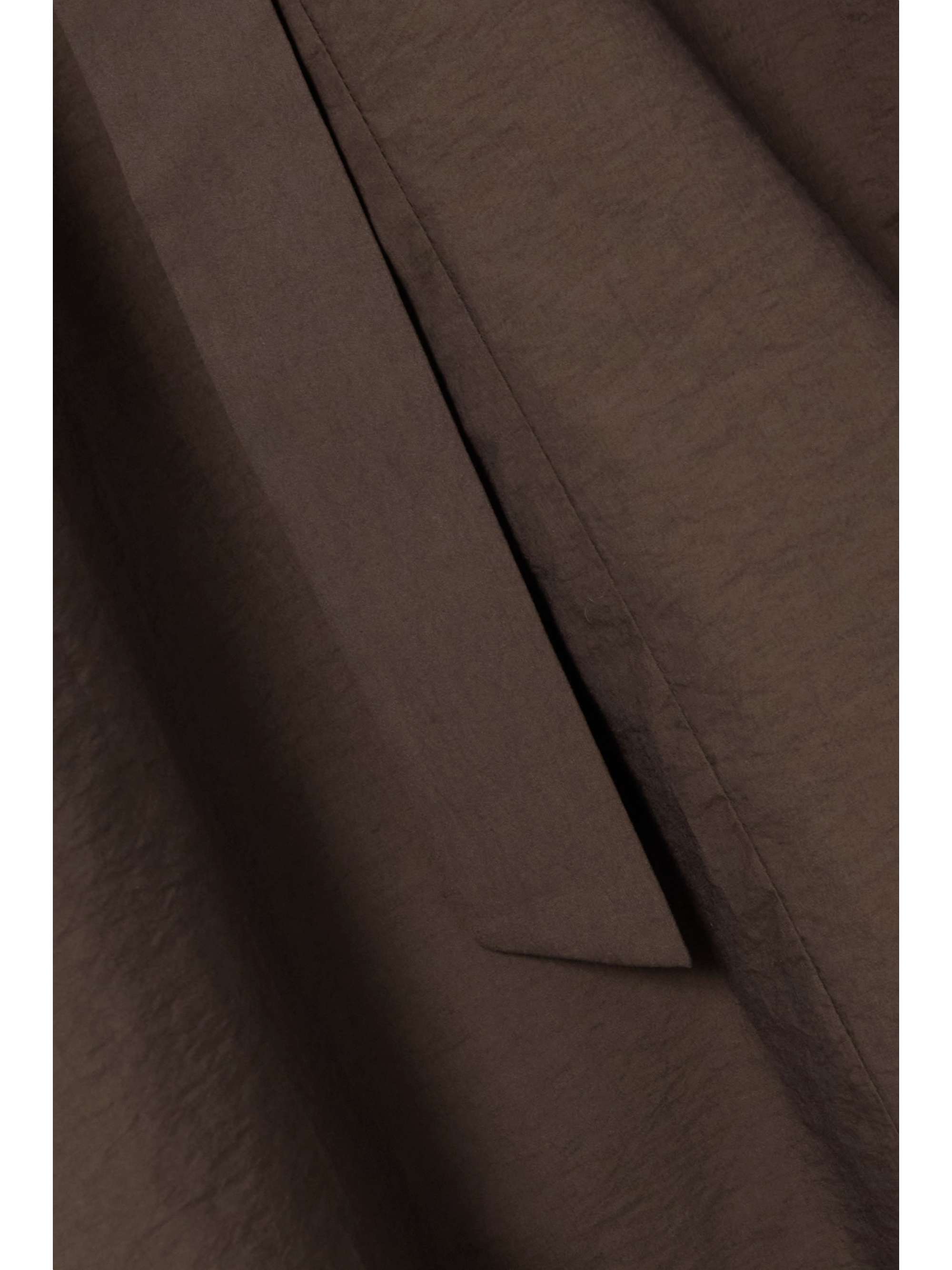 BRUNELLO CUCINELLI Belted cotton-blend poplin midi dress