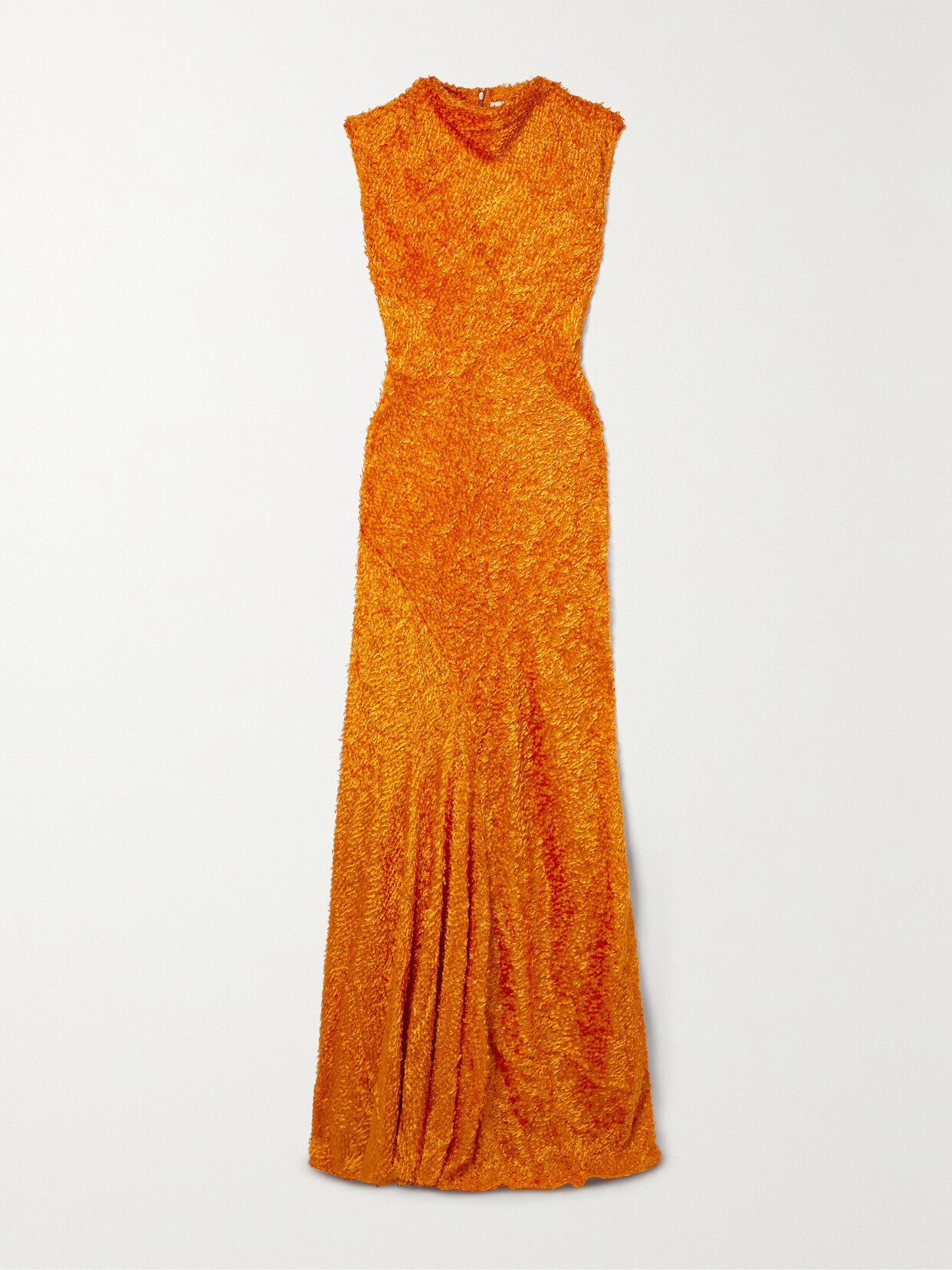 TOVE - Elisa Fil Coupé Maxi Dress - Orange