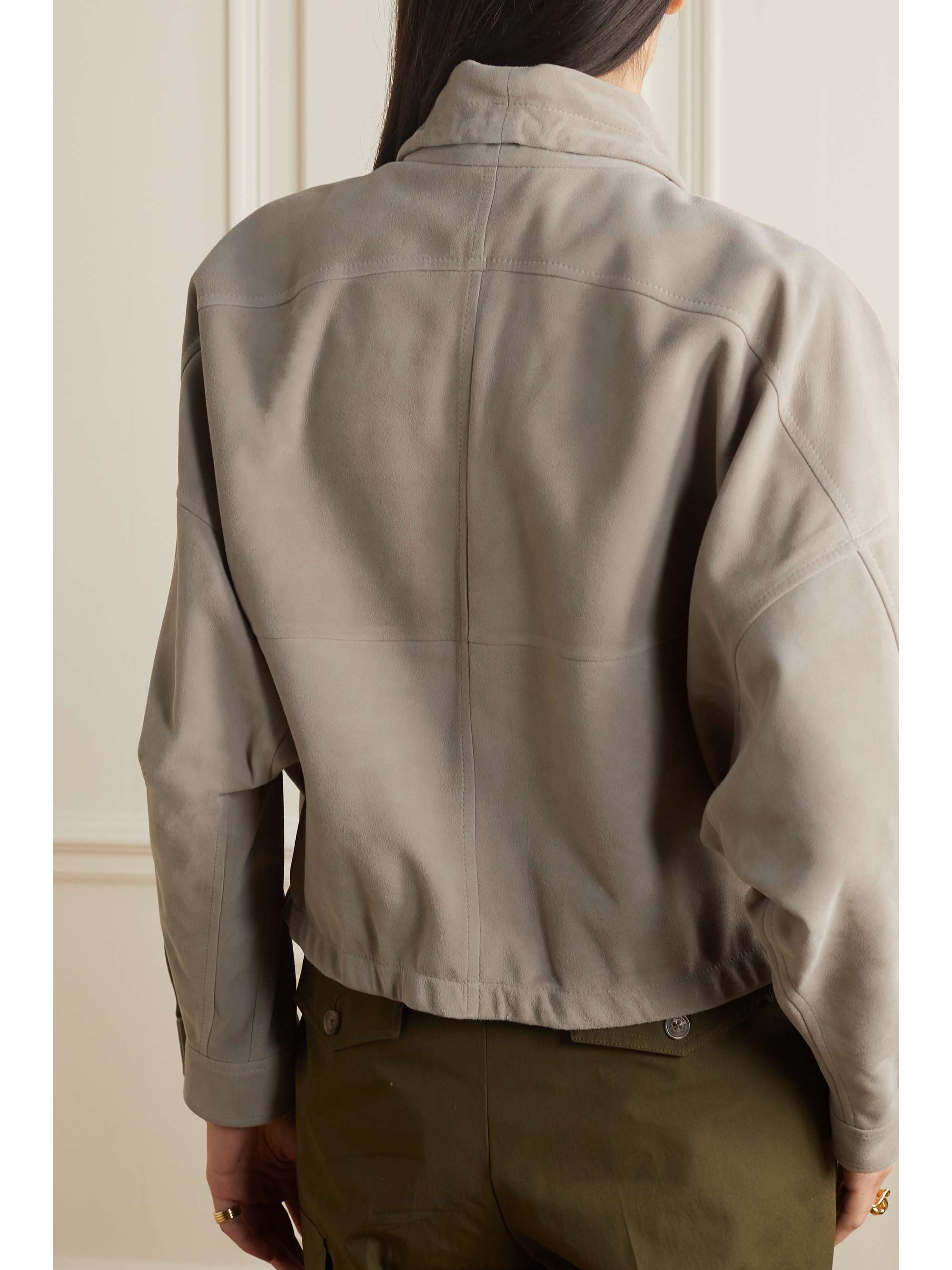 BRUNELLO CUCINELLI Suede jacket