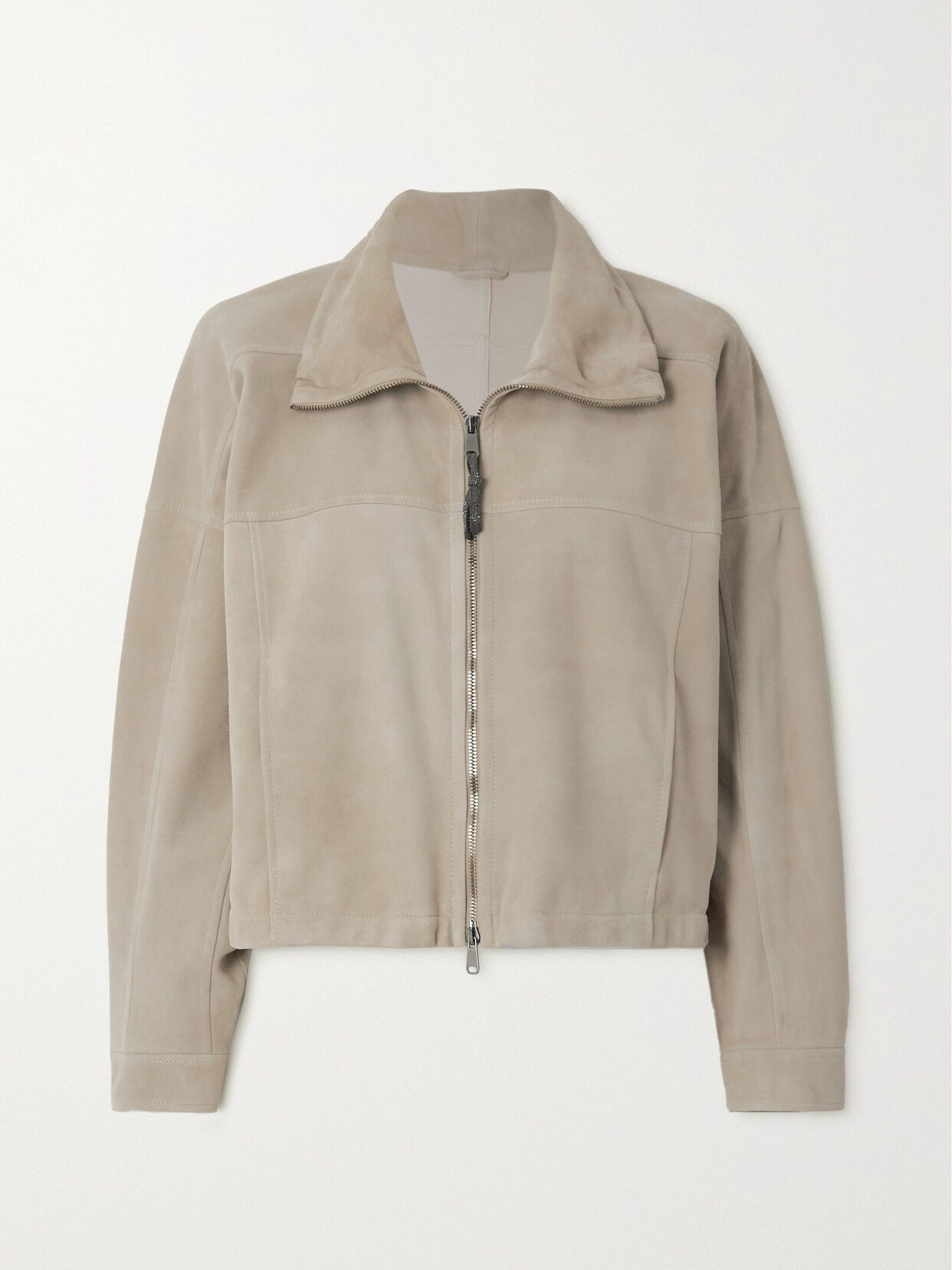 Brunello Cucinelli - Suede Jacket - Brown