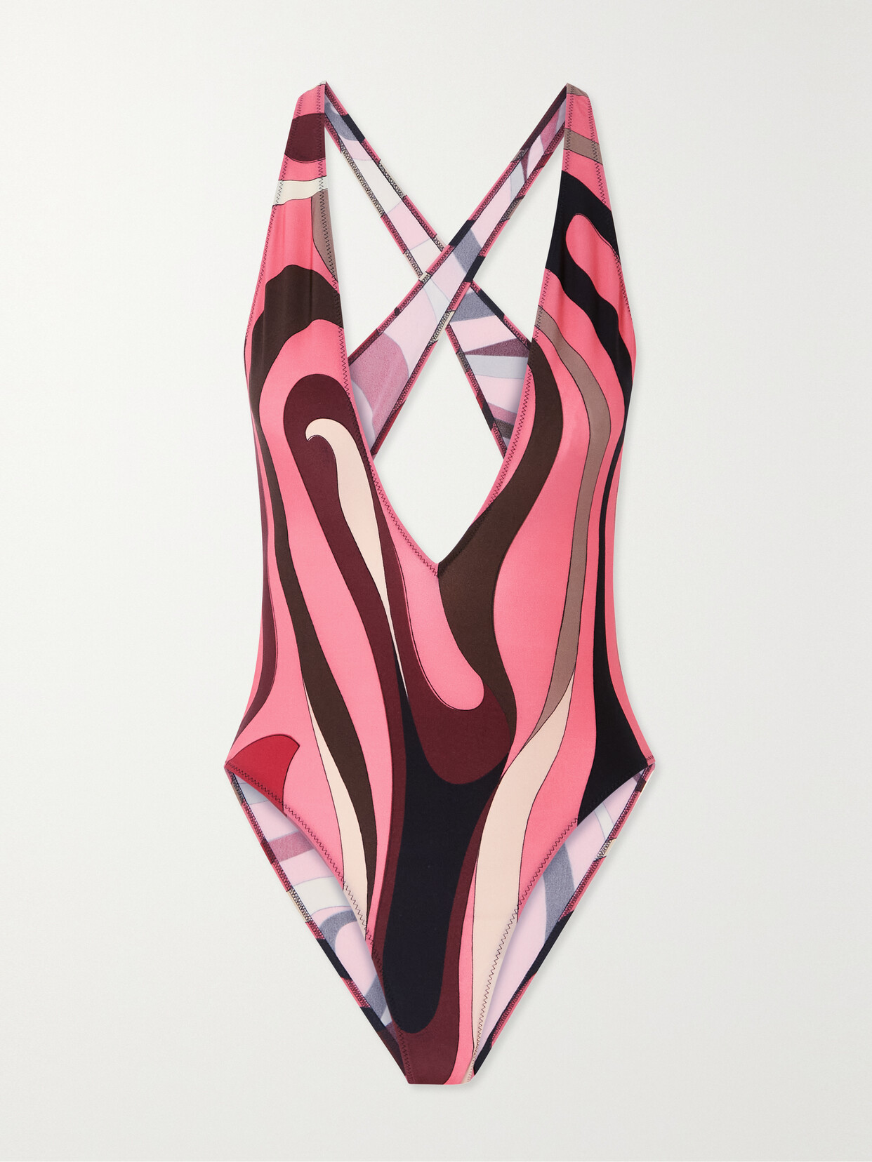 PUCCI Printed Swimsuit - Pink