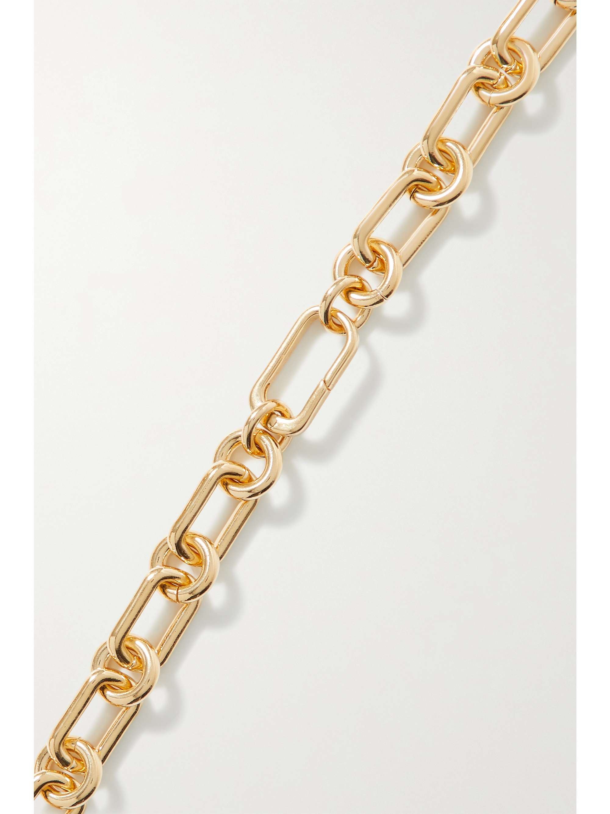 LAURA LOMBARDI Cresca recycled gold-plated necklace