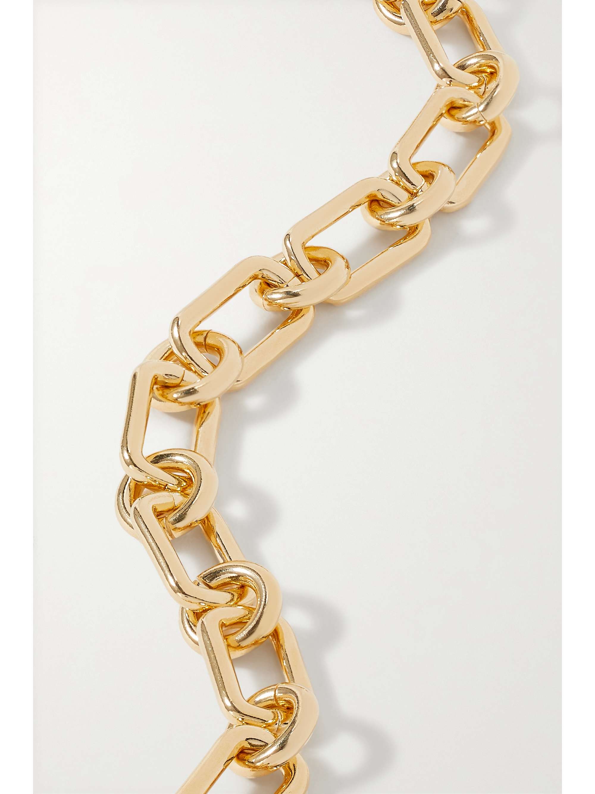 LAURA LOMBARDI Cresca recycled gold-plated necklace