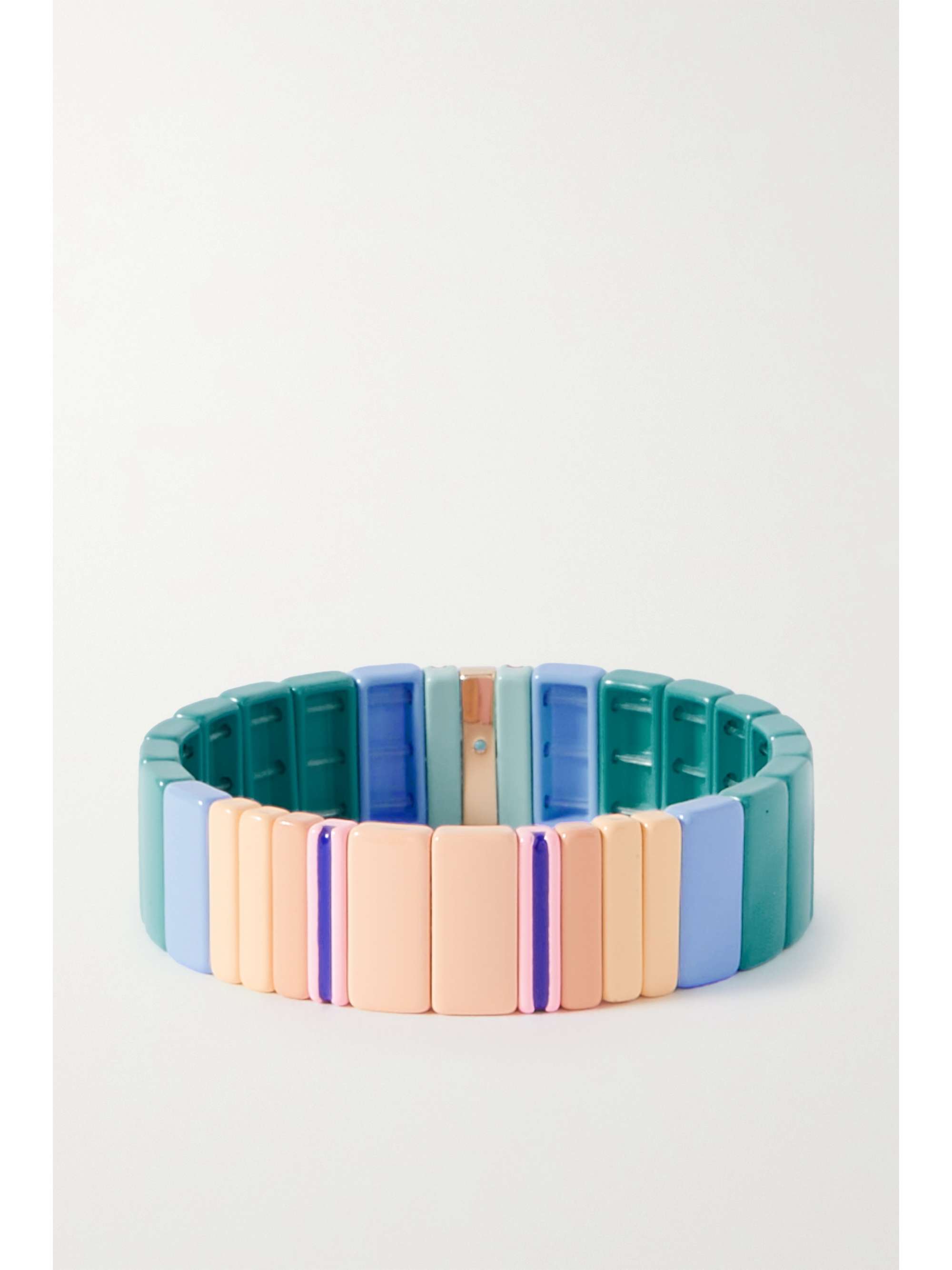 ROXANNE ASSOULIN Gold-tone and enamel bracelet