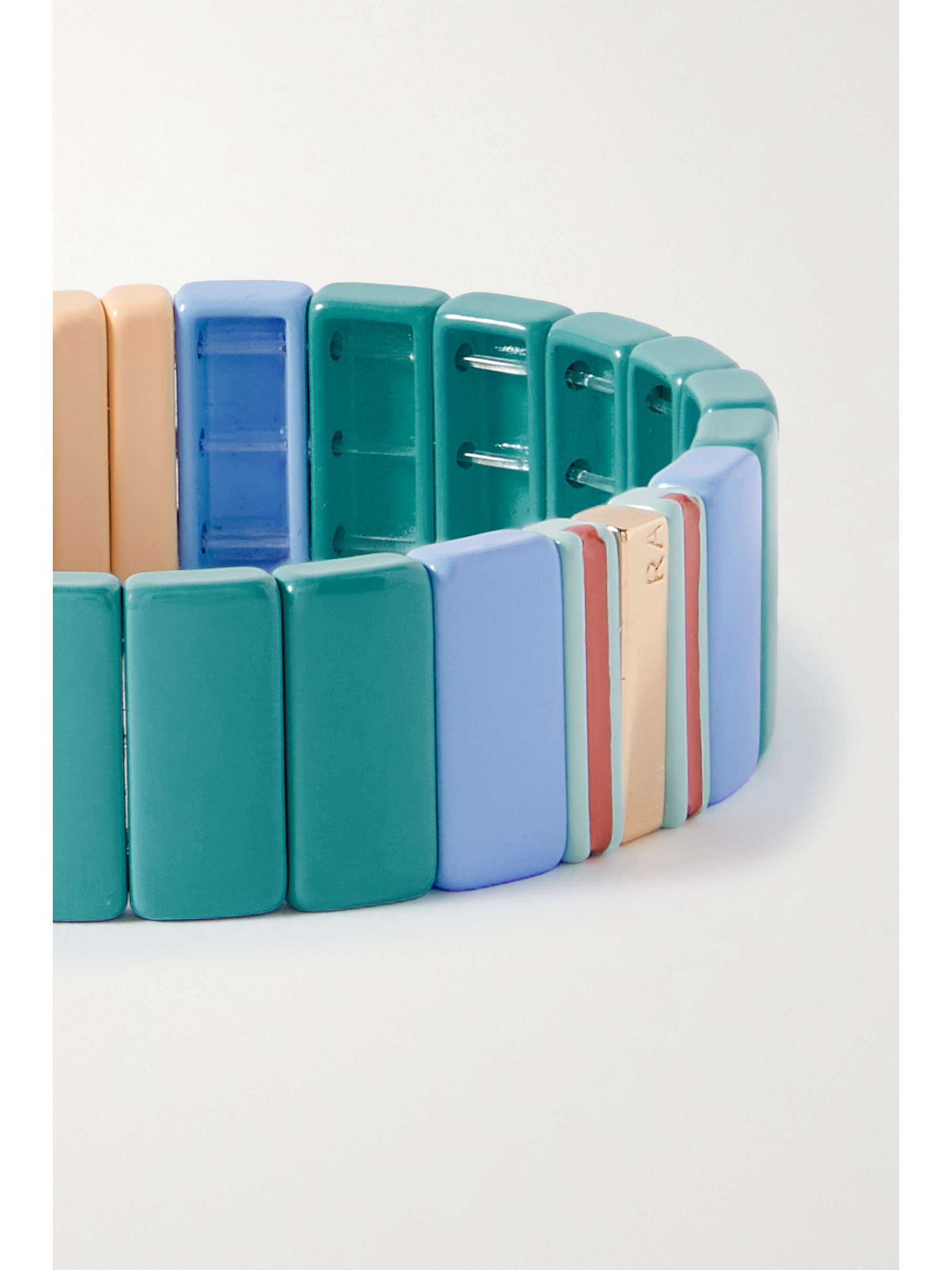 ROXANNE ASSOULIN Gold-tone and enamel bracelet