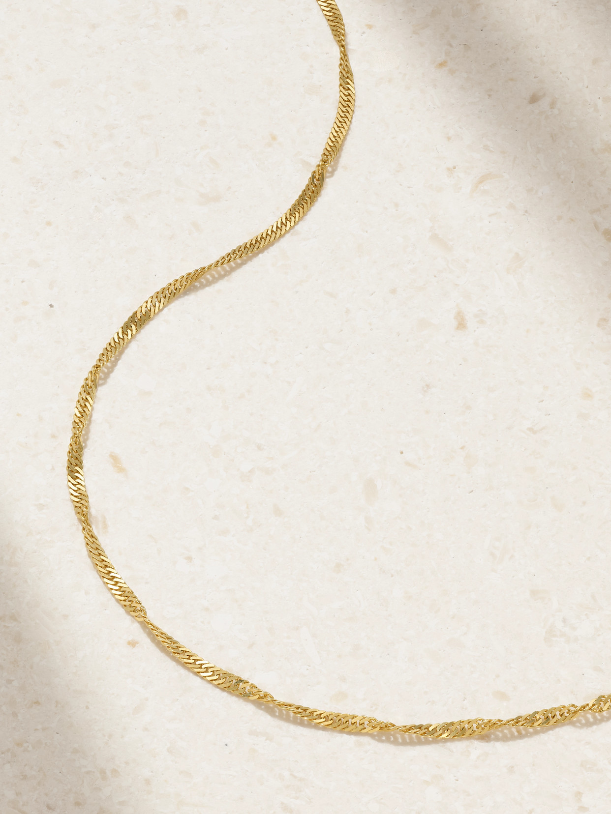 Stone And Strand 10-karat Gold Choker In Gold