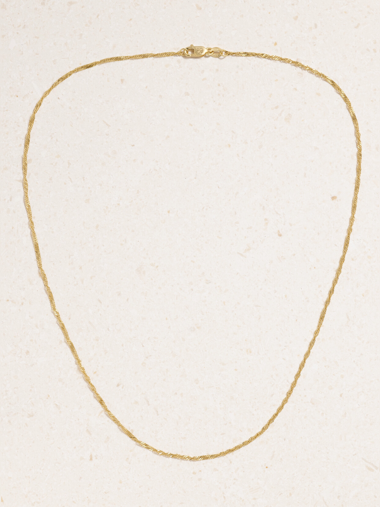 Stone And Strand 10-karat Gold Choker