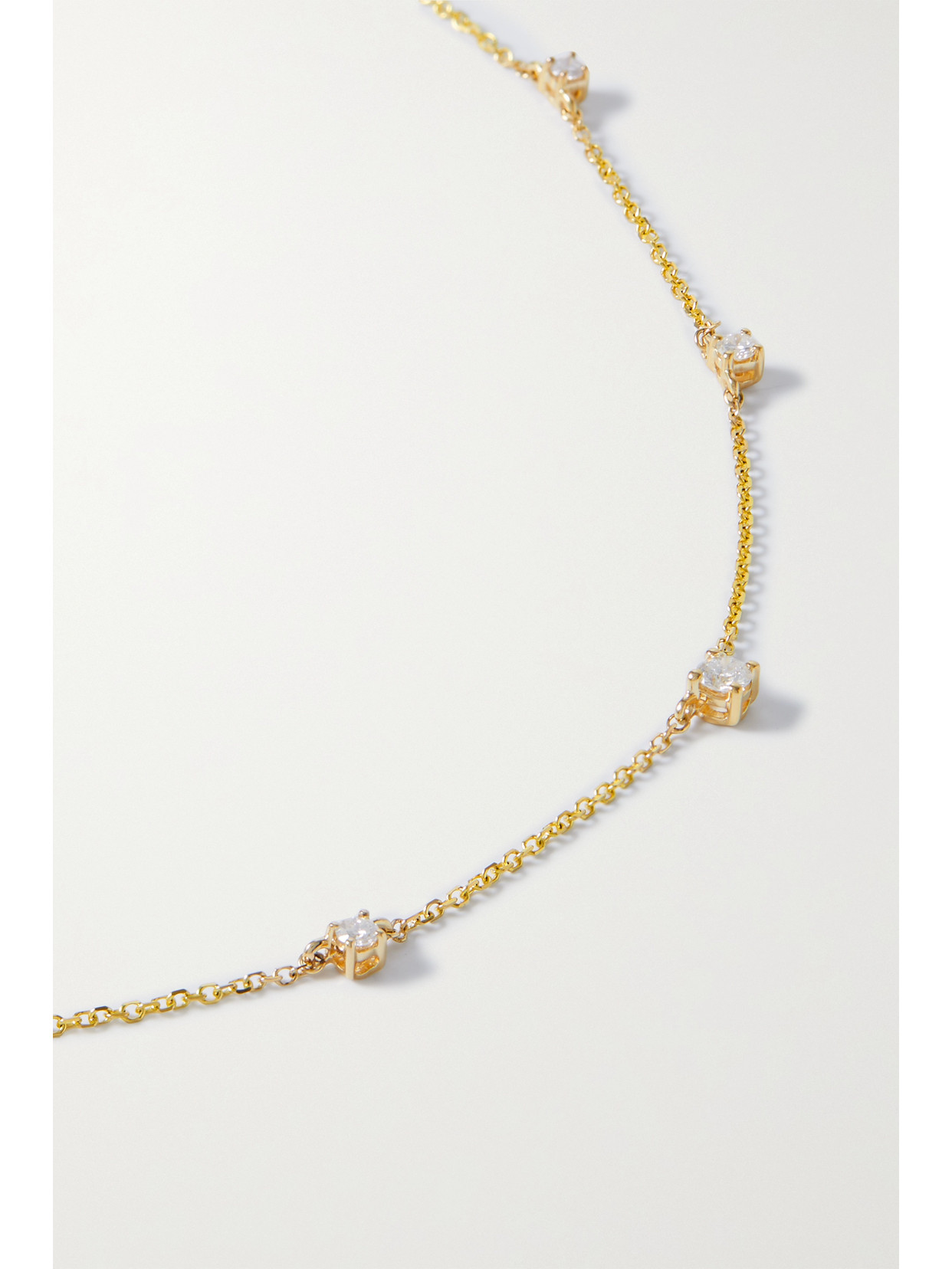 Stone And Strand 10karat Gold Diamond Necklace ModeSens