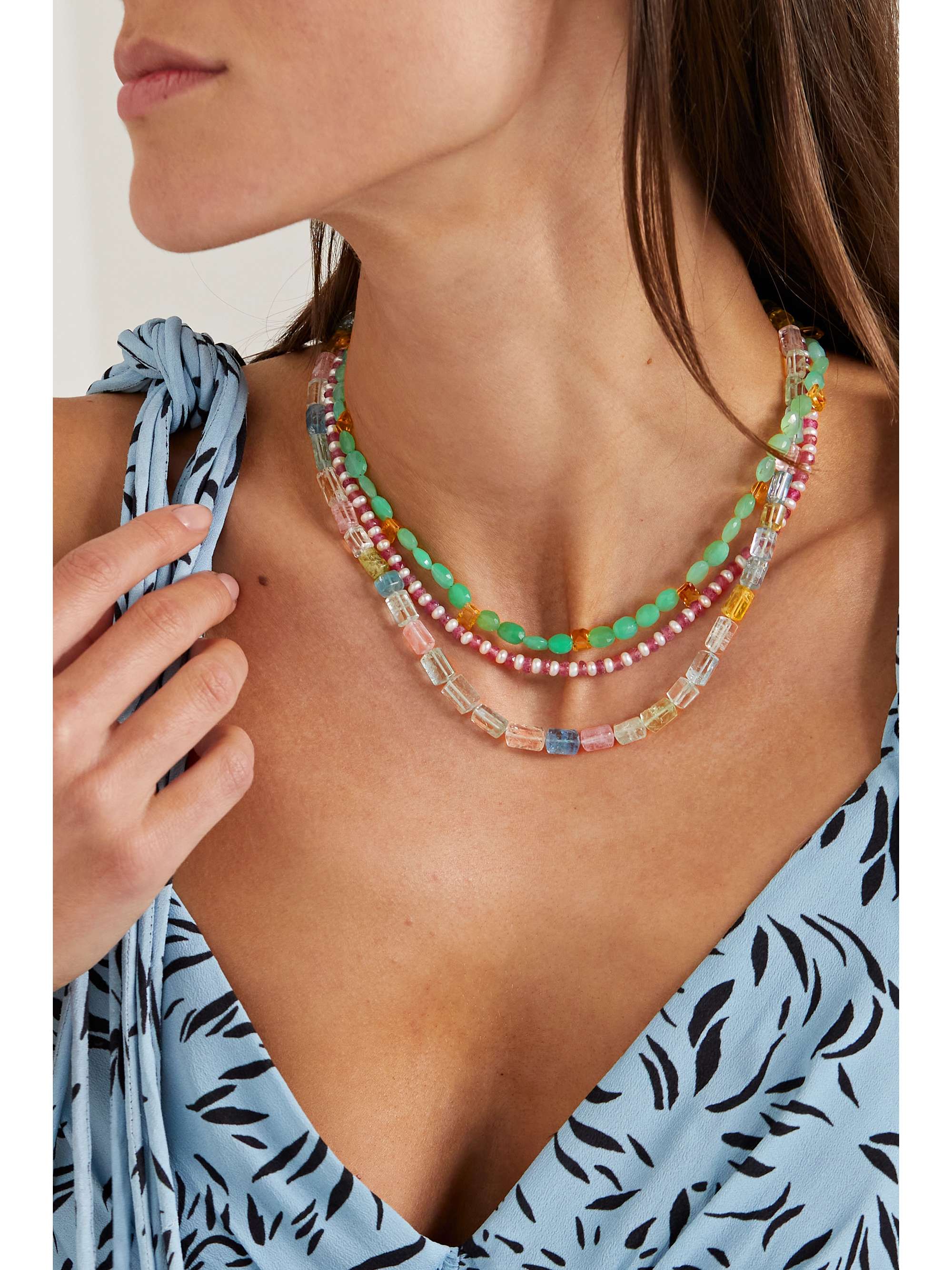 JIA JIA Aquamarine necklace