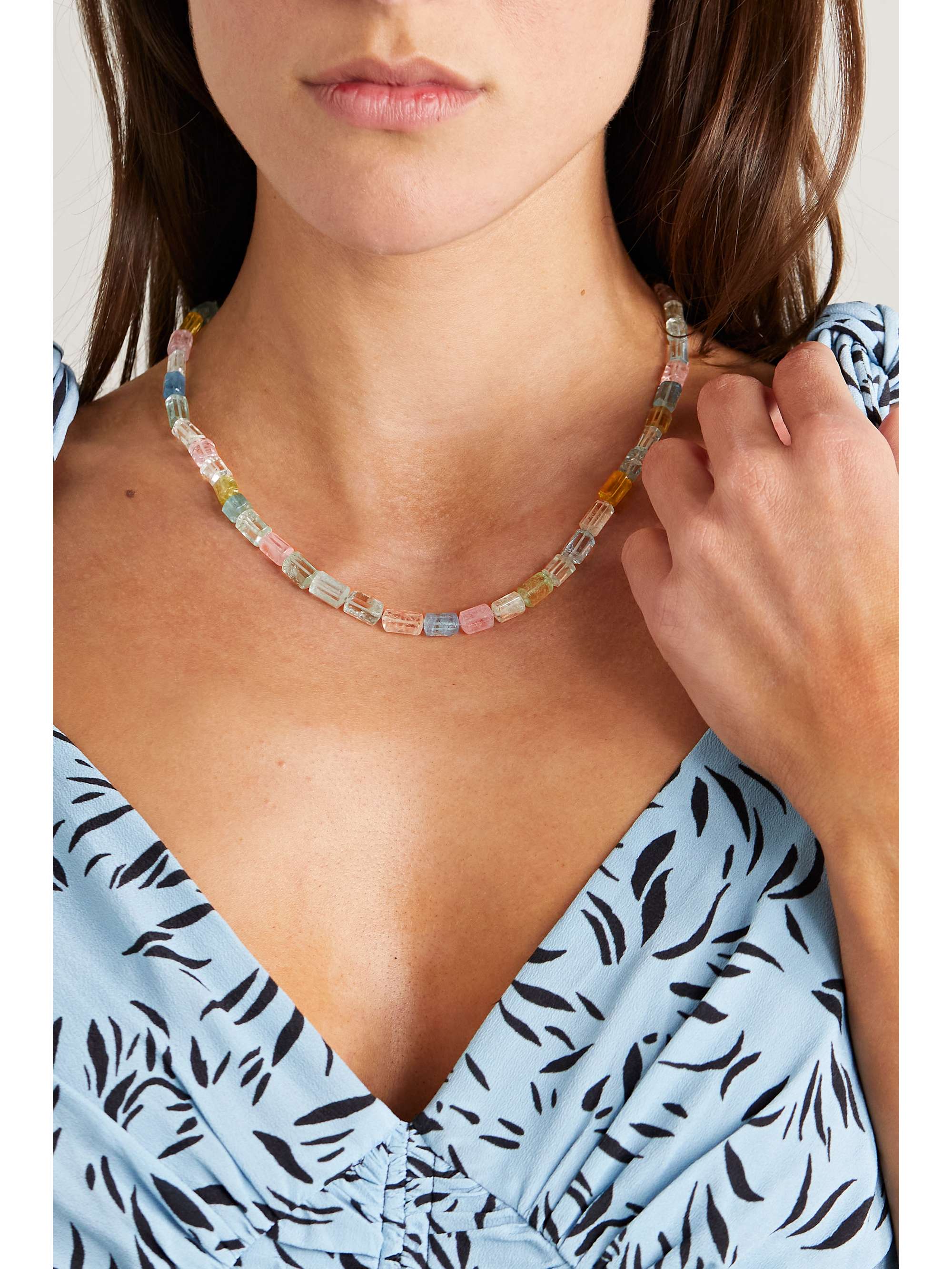 JIA JIA Aquamarine necklace