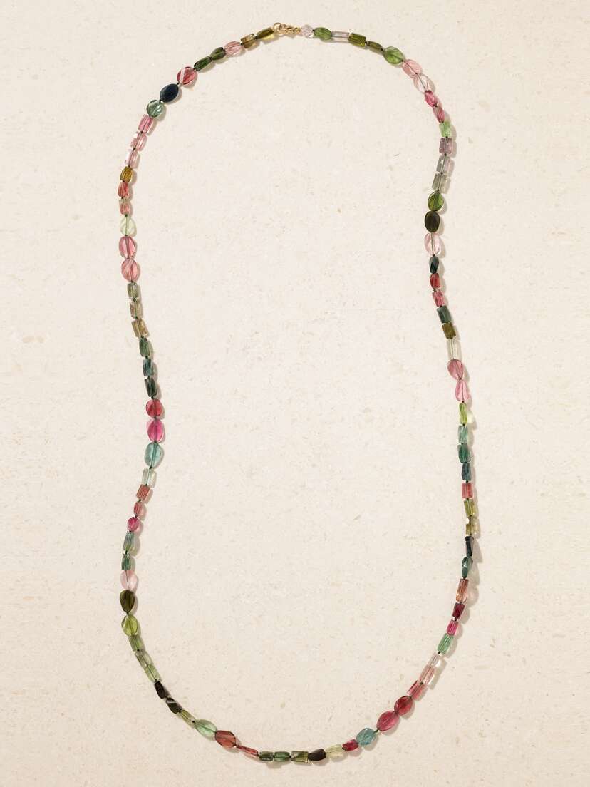 JIA JIA 14-karat Gold Tourmaline Necklace