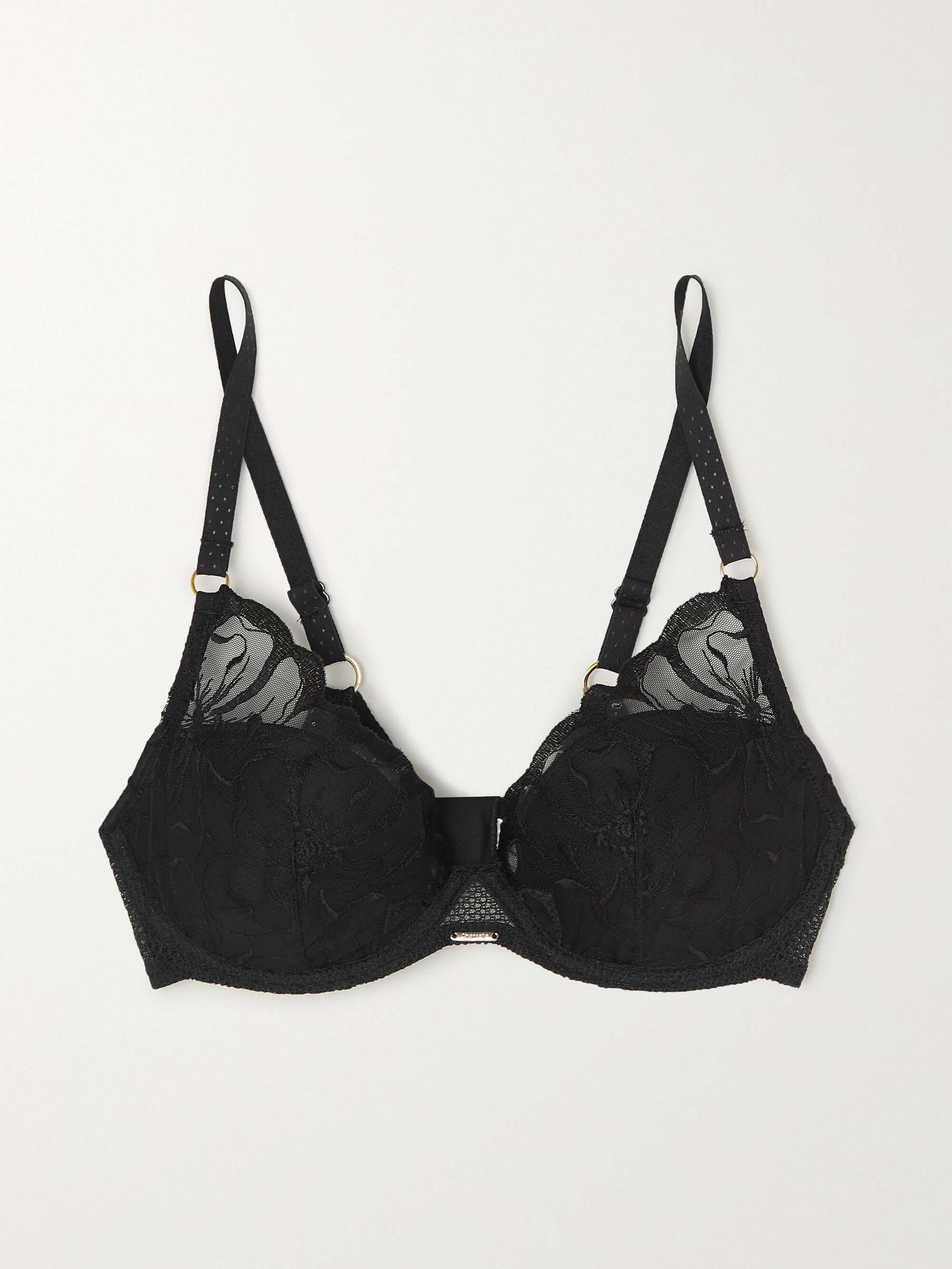 black t shirt bra