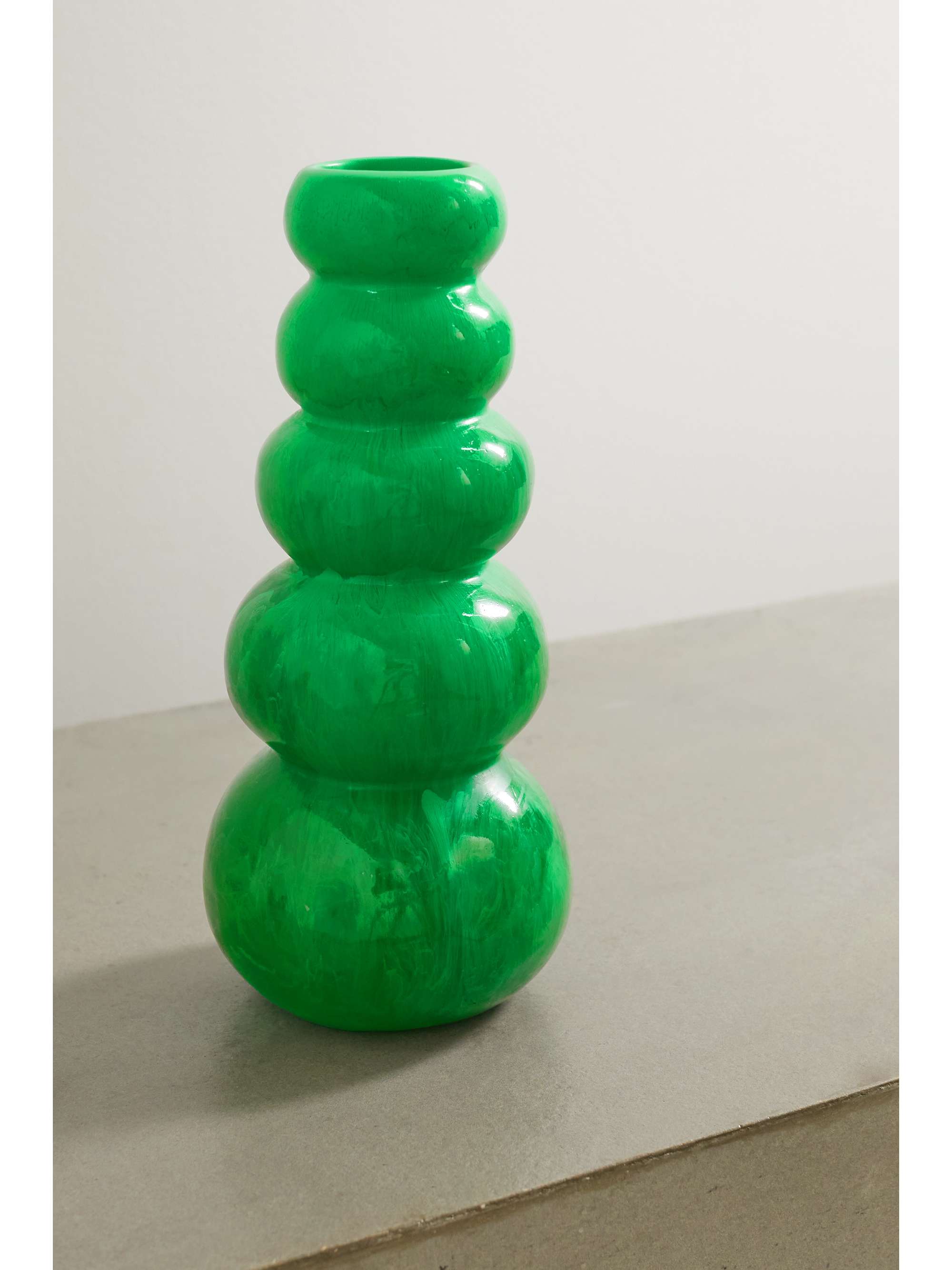 Leaf green Pearl Tower resin vase | DINOSAUR DESIGNS | NET-A-PORTER Leaf green Pearl Tower resin vase | DINOSAUR DESIGNS | NET-A-PORTER