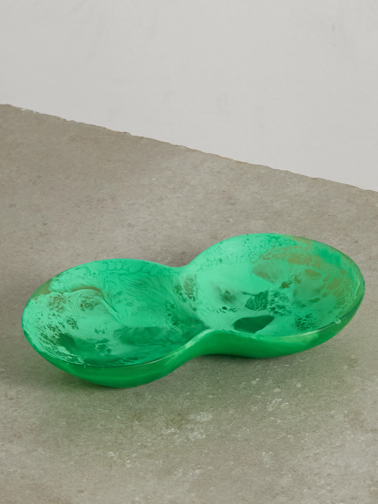 Dinosaur Designs - Small Pod Resin Bowl - Green