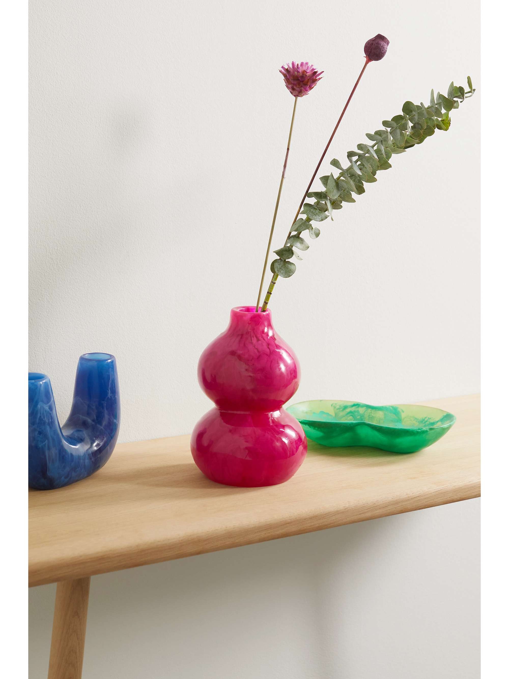 DINOSAUR DESIGNS Lotus Seed resin vase NETAPORTER