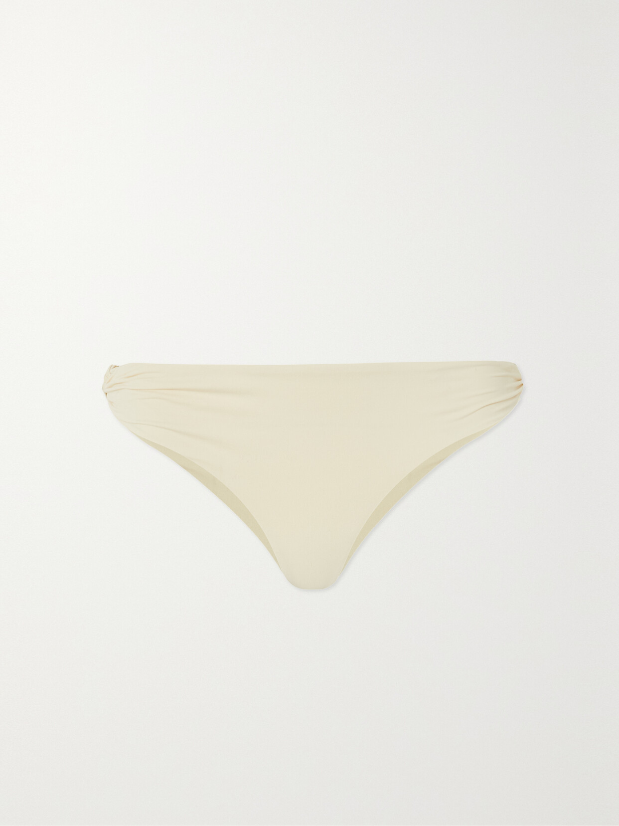 Marysia - Venice Gathered Bikini Briefs - Cream