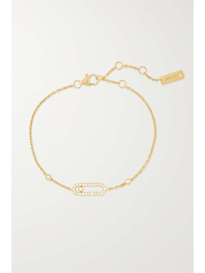 Messika Move Uno 18-karat Gold Diamond Bracelet
