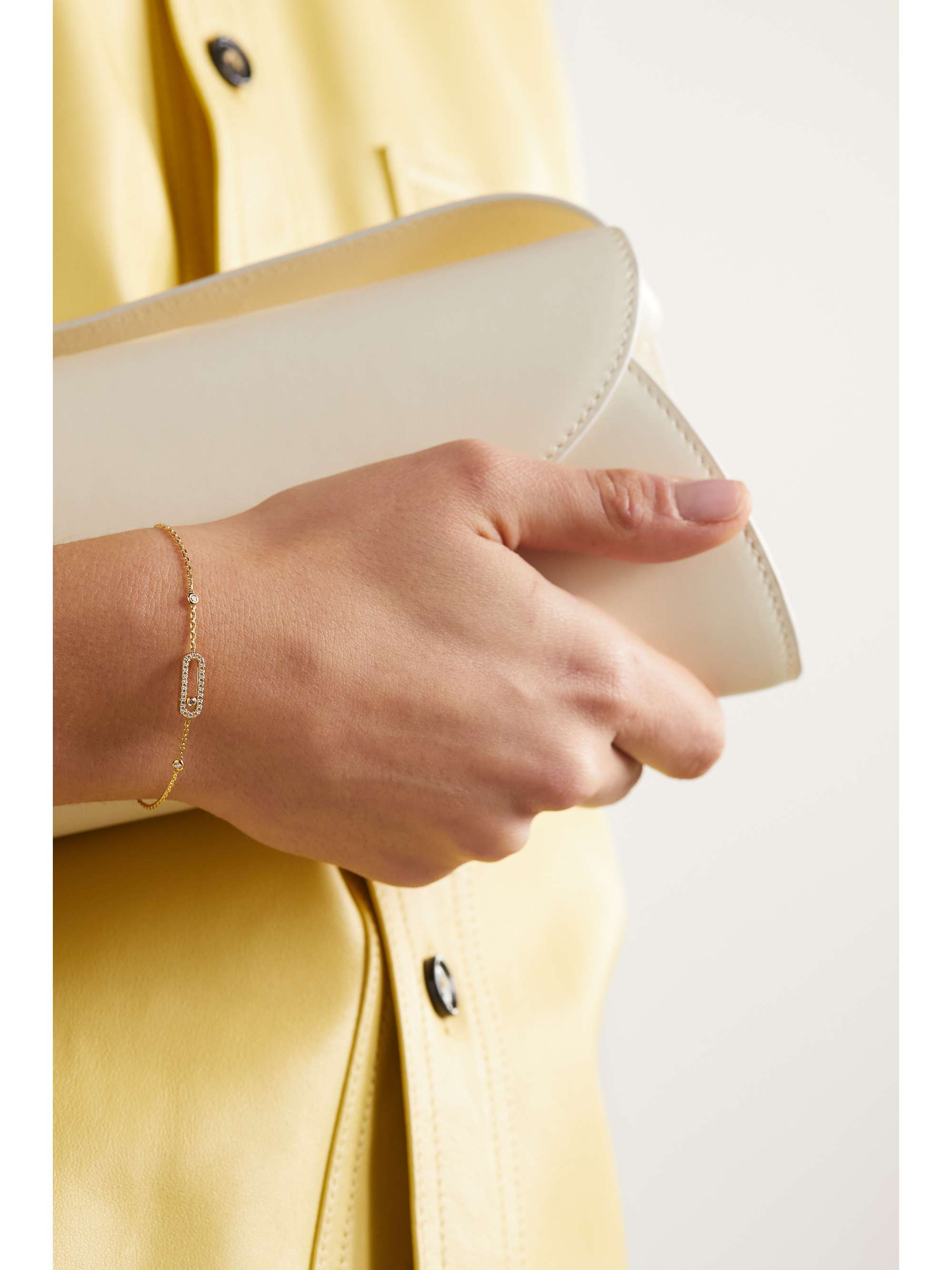MESSIKA Move Uno 18-karat gold diamond bracelet
