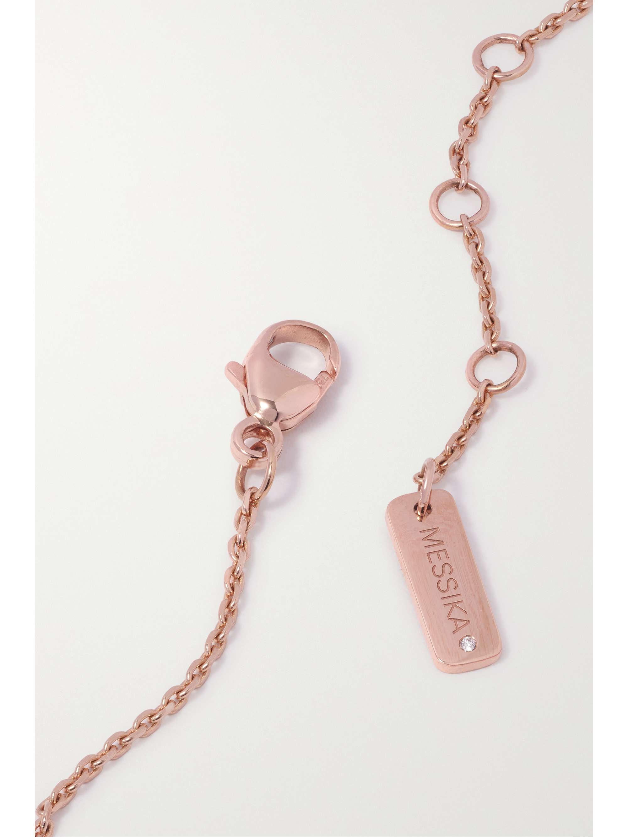 MESSIKA Baby Move 18-karat rose gold diamond bracelet
