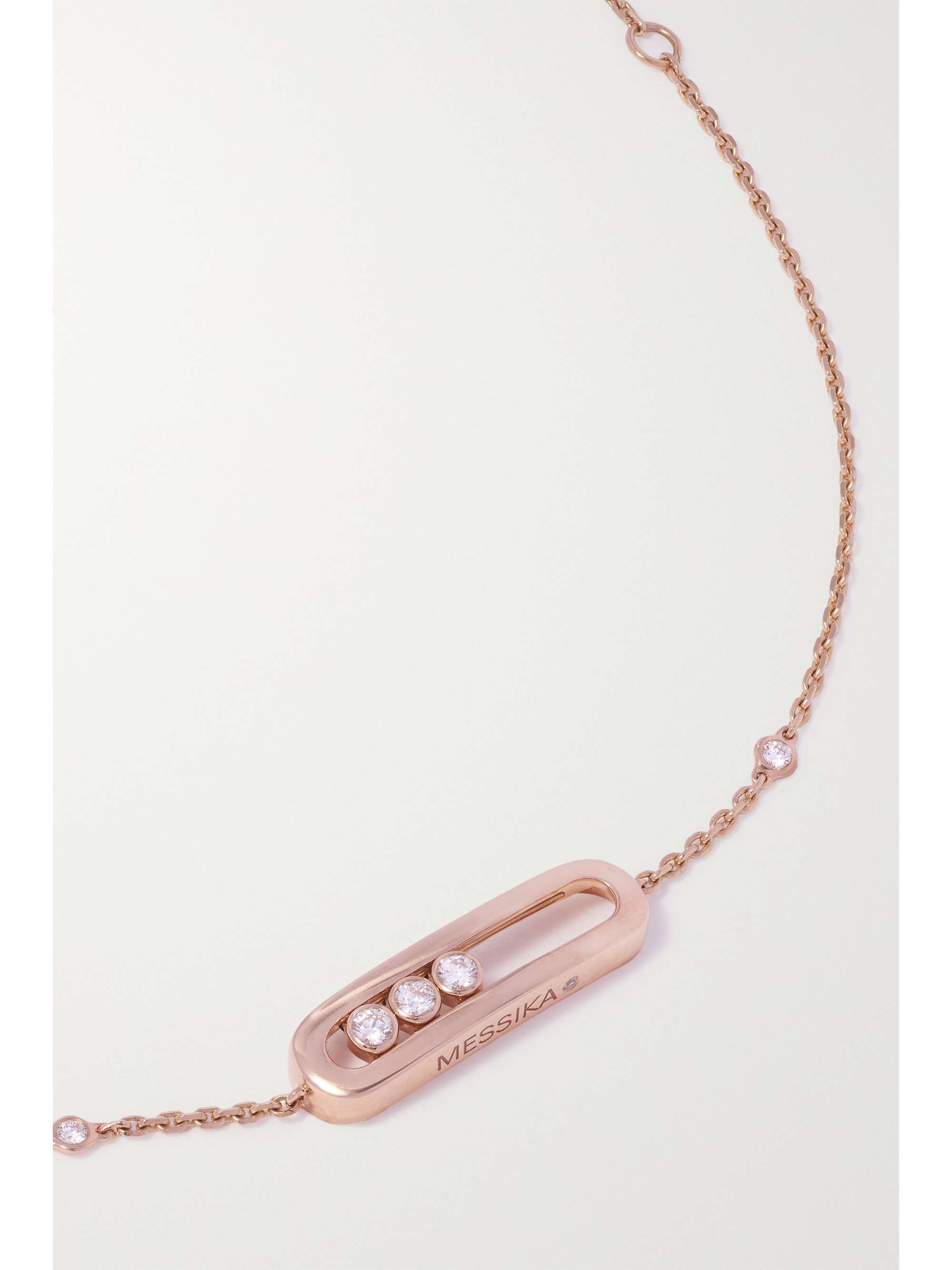 MESSIKA Baby Move 18-karat rose gold diamond bracelet