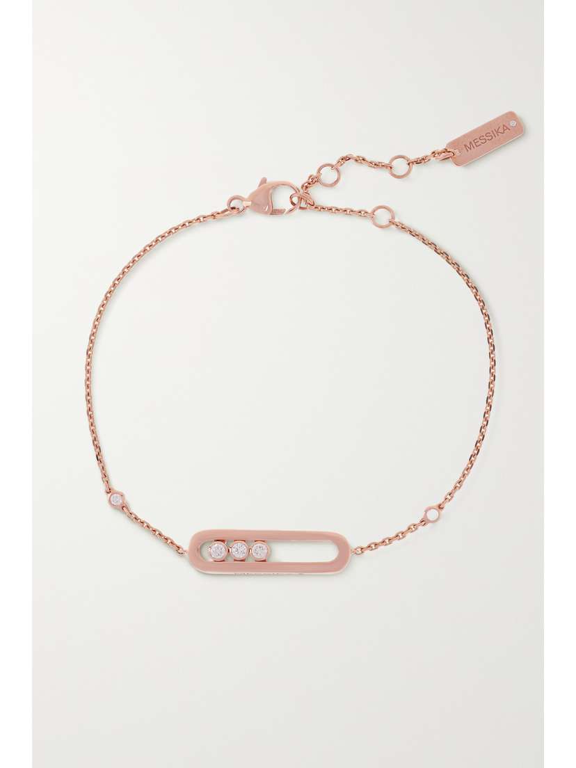 Messika Baby Move 18-karat Rose Gold Diamond Bracelet