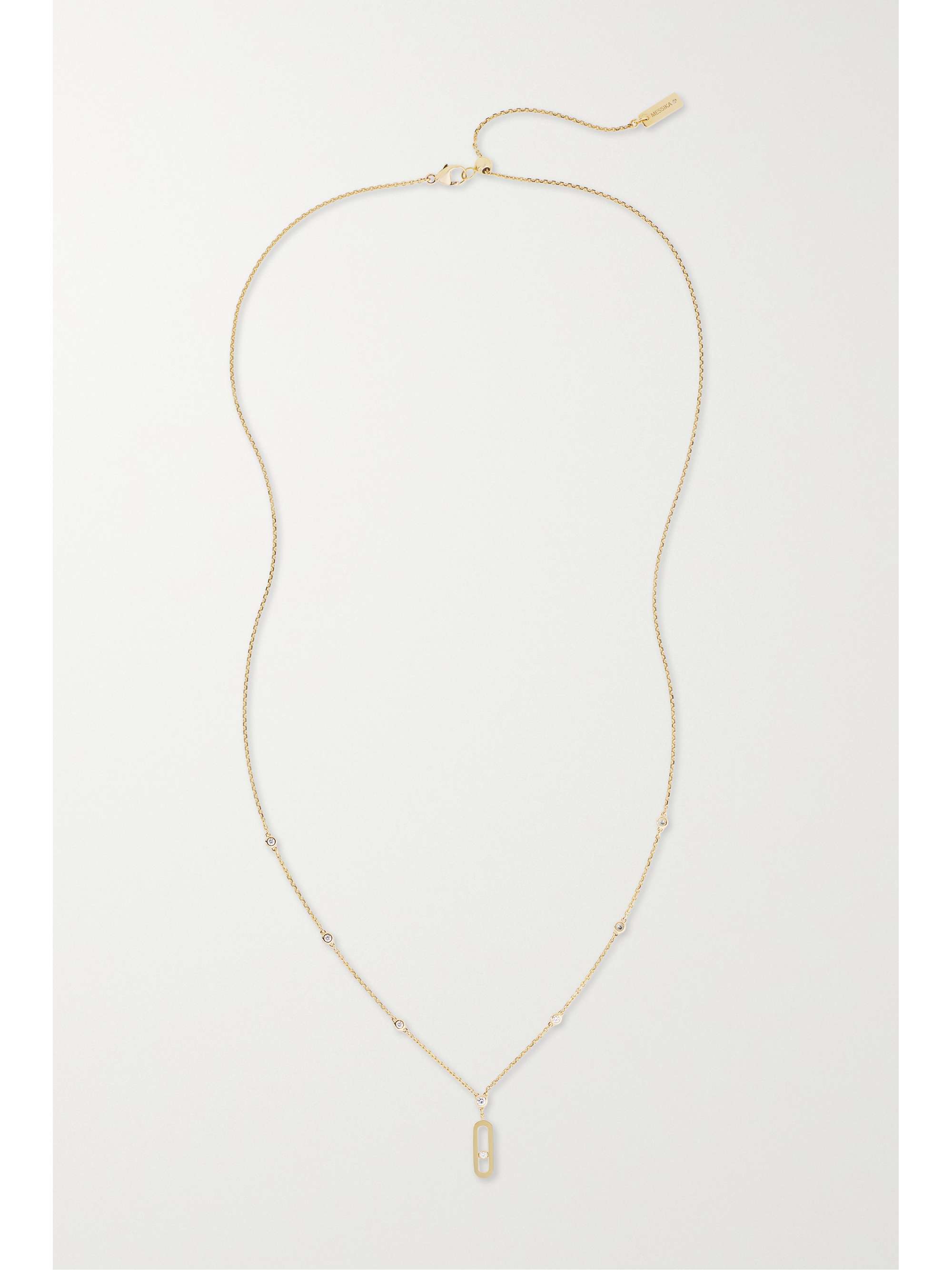 MESSIKA Move Uno Long 18-karat gold diamond necklace