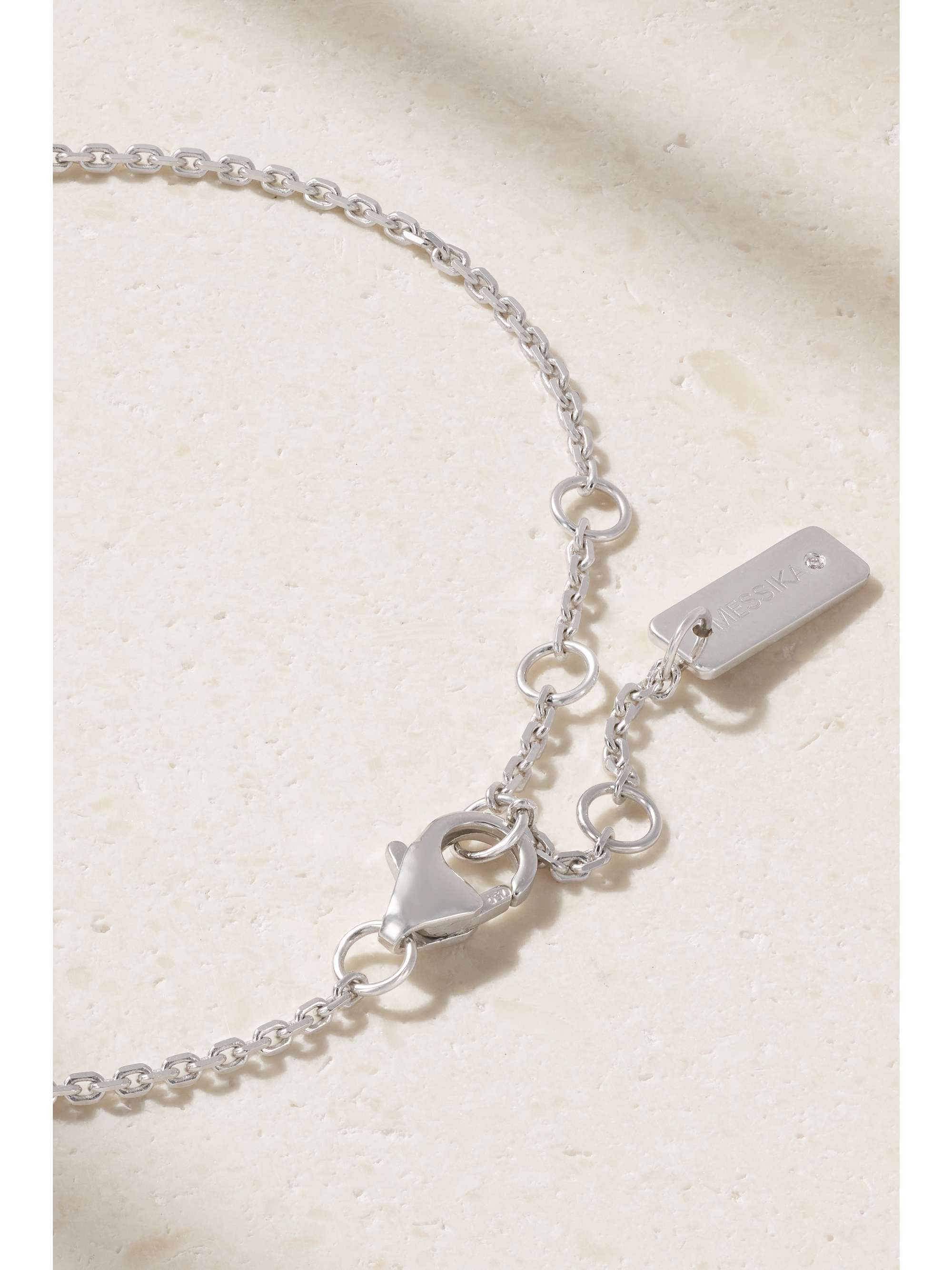 MESSIKA Baby Move 18-karat white gold diamond bracelet